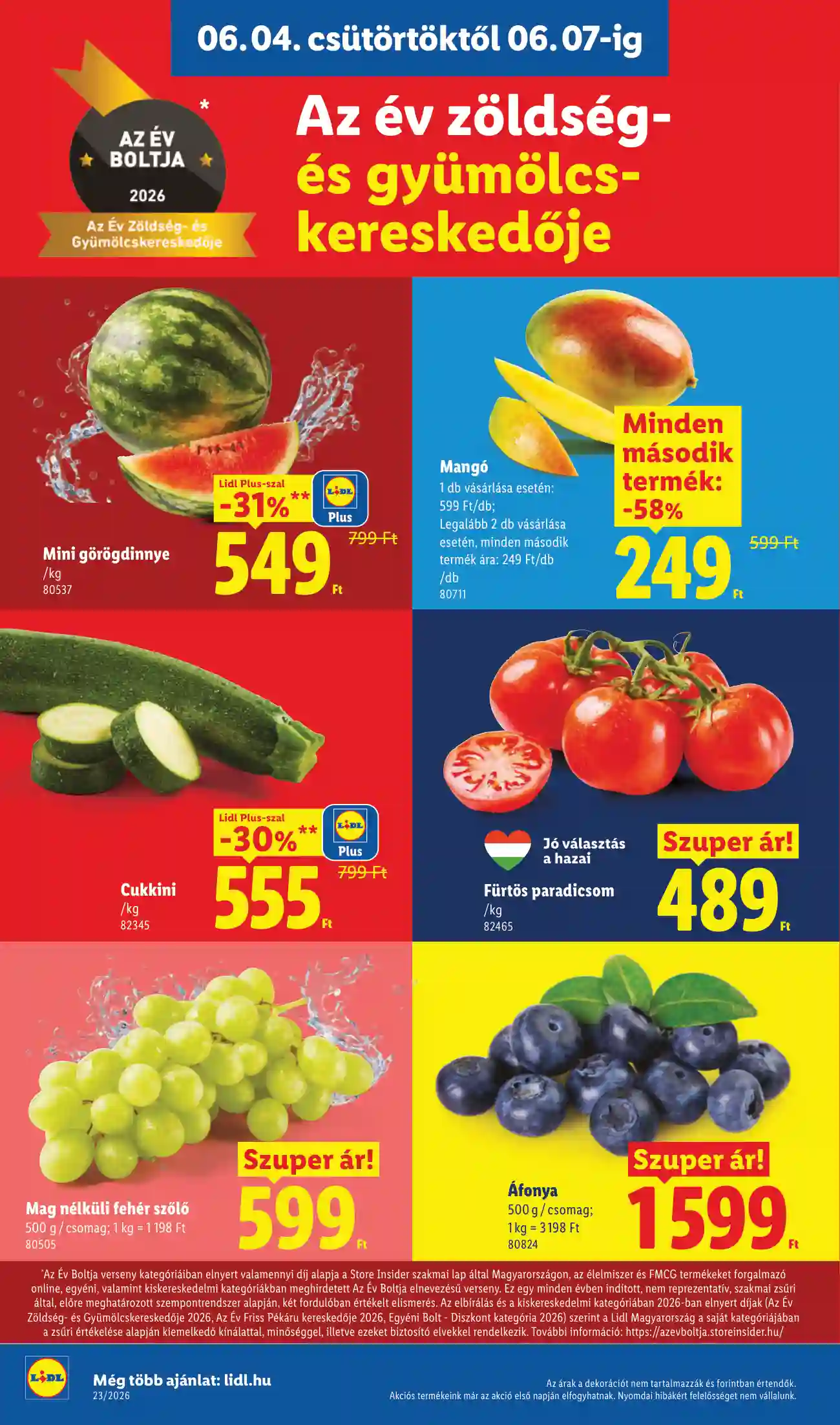 Lidl akciós újság 23. hét (Érvényes 06.04-től) (68 oldal)