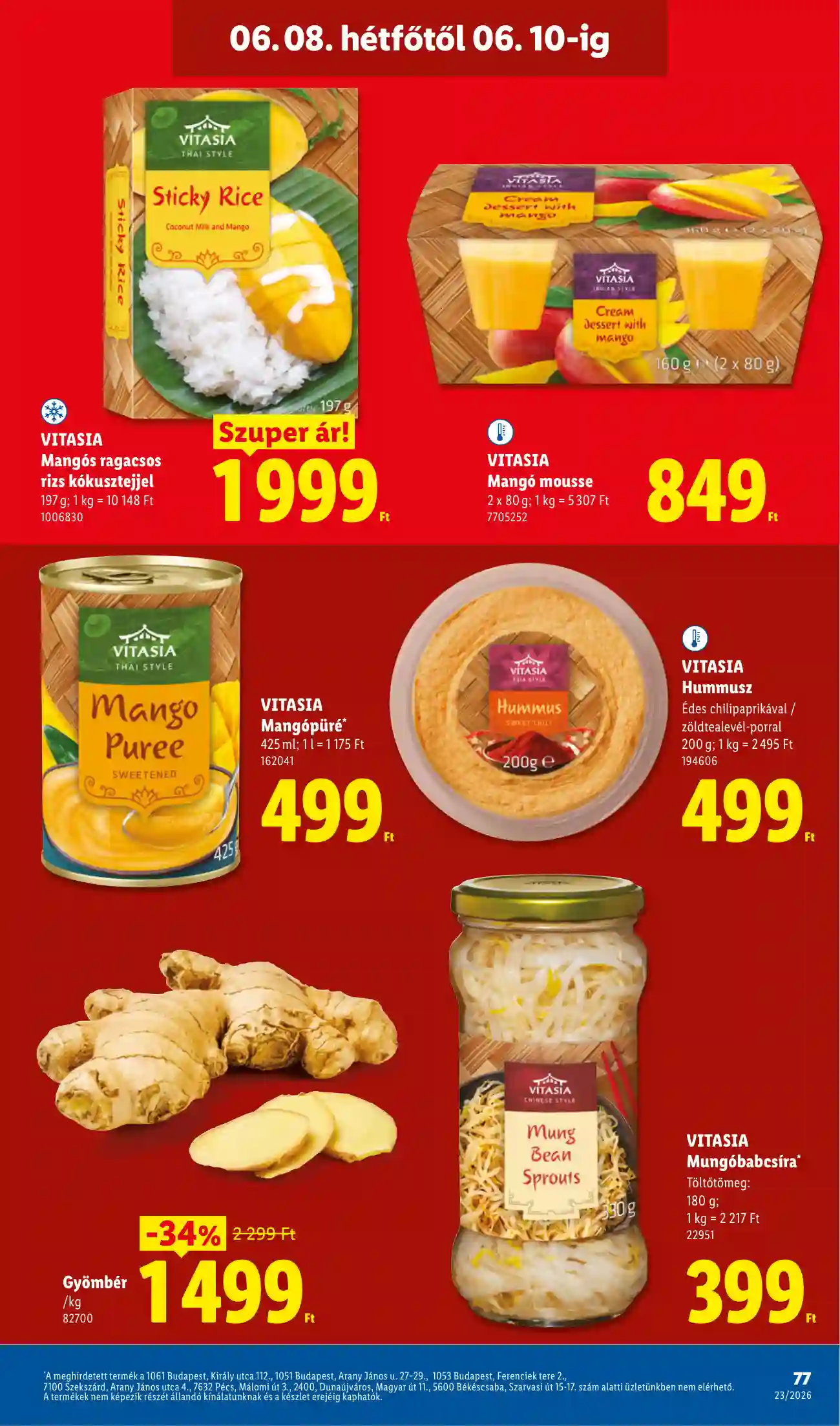 Lidl akciós újság 23. hét (Érvényes 06.04-től) (75 oldal)