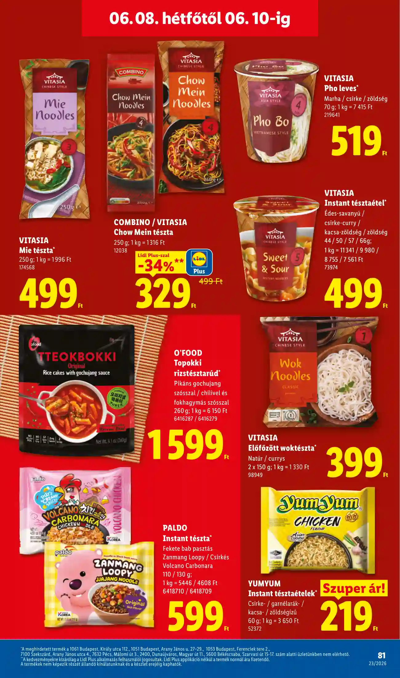 Lidl akciós újság 23. hét (Érvényes 06.04-től) (80 oldal)