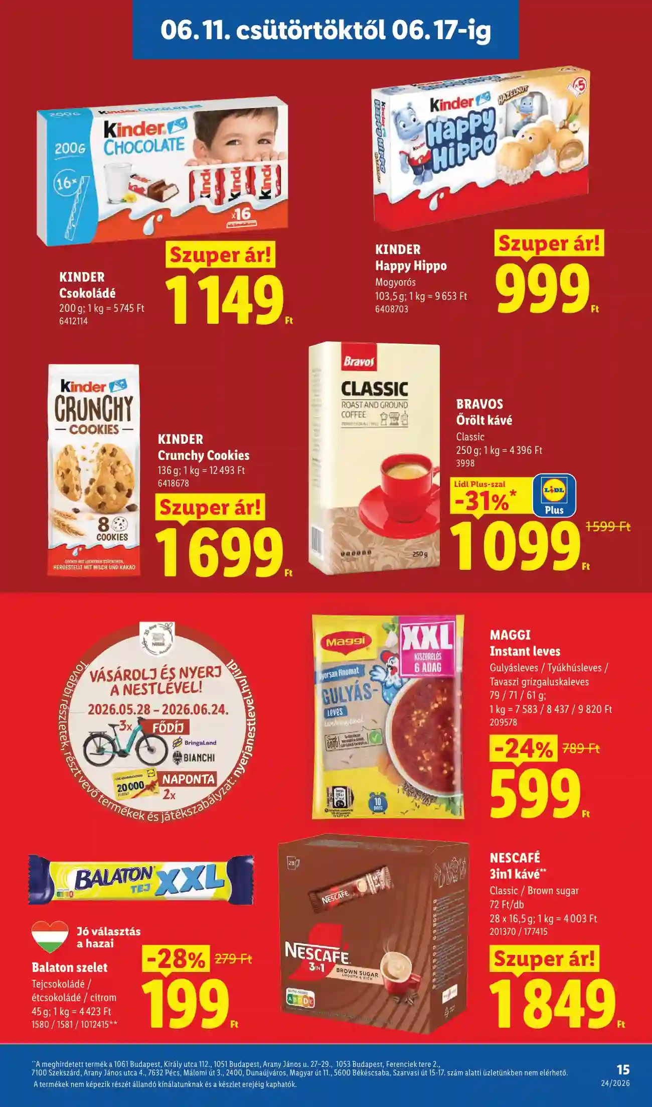 Lidl akciós újság 24. hét (Érvényes 06.11-től) (7 oldal)