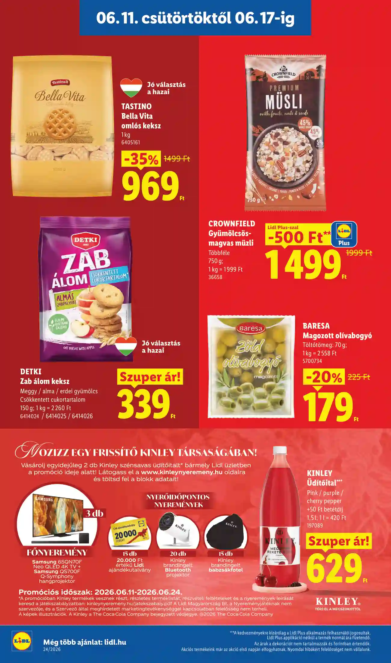 Lidl akciós újság 24. hét (Érvényes 06.11-től) (8 oldal)