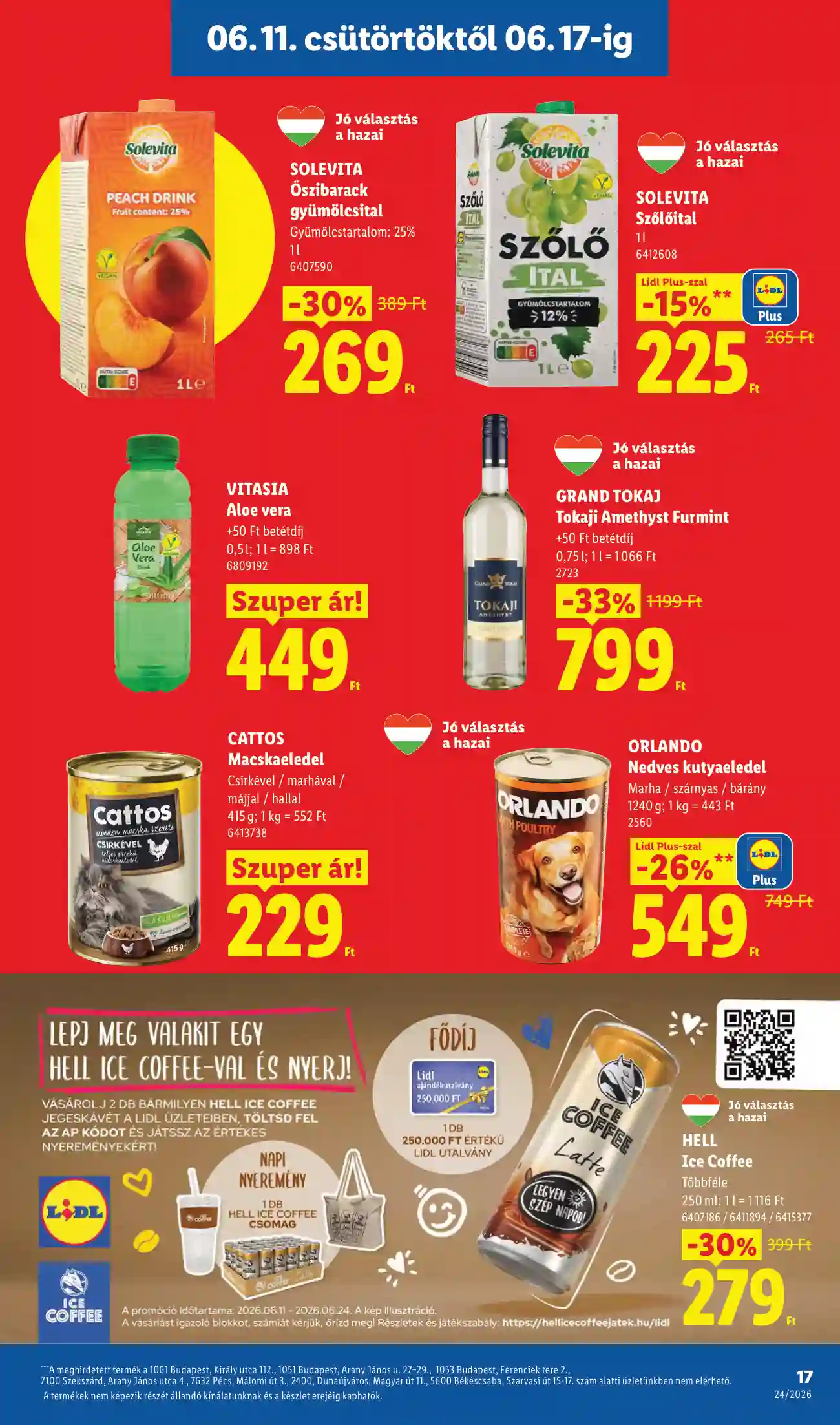 Lidl akciós újság 24. hét (Érvényes 06.11-től) (9 oldal)
