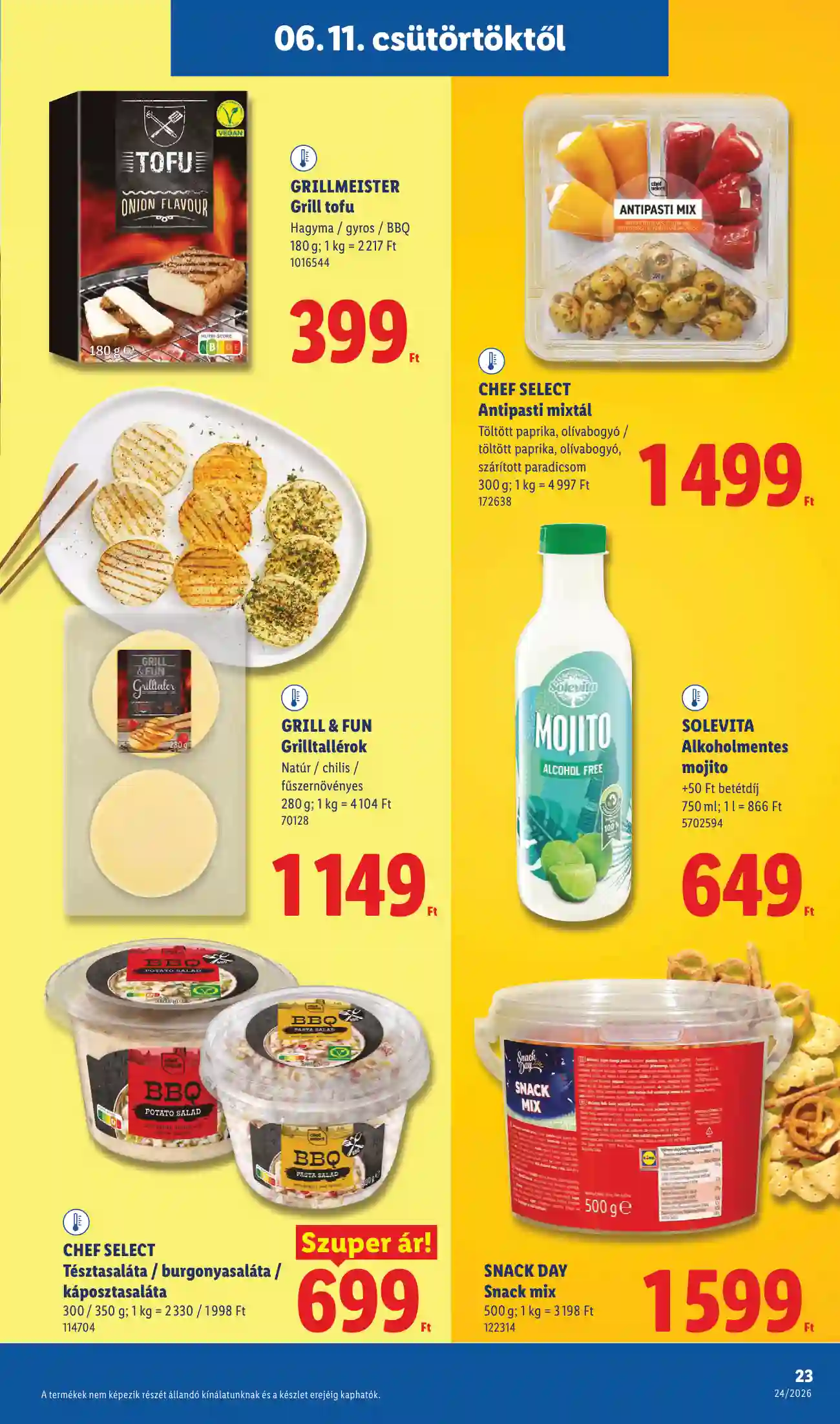 Lidl akciós újság 24. hét (Érvényes 06.11-től) (16 oldal)