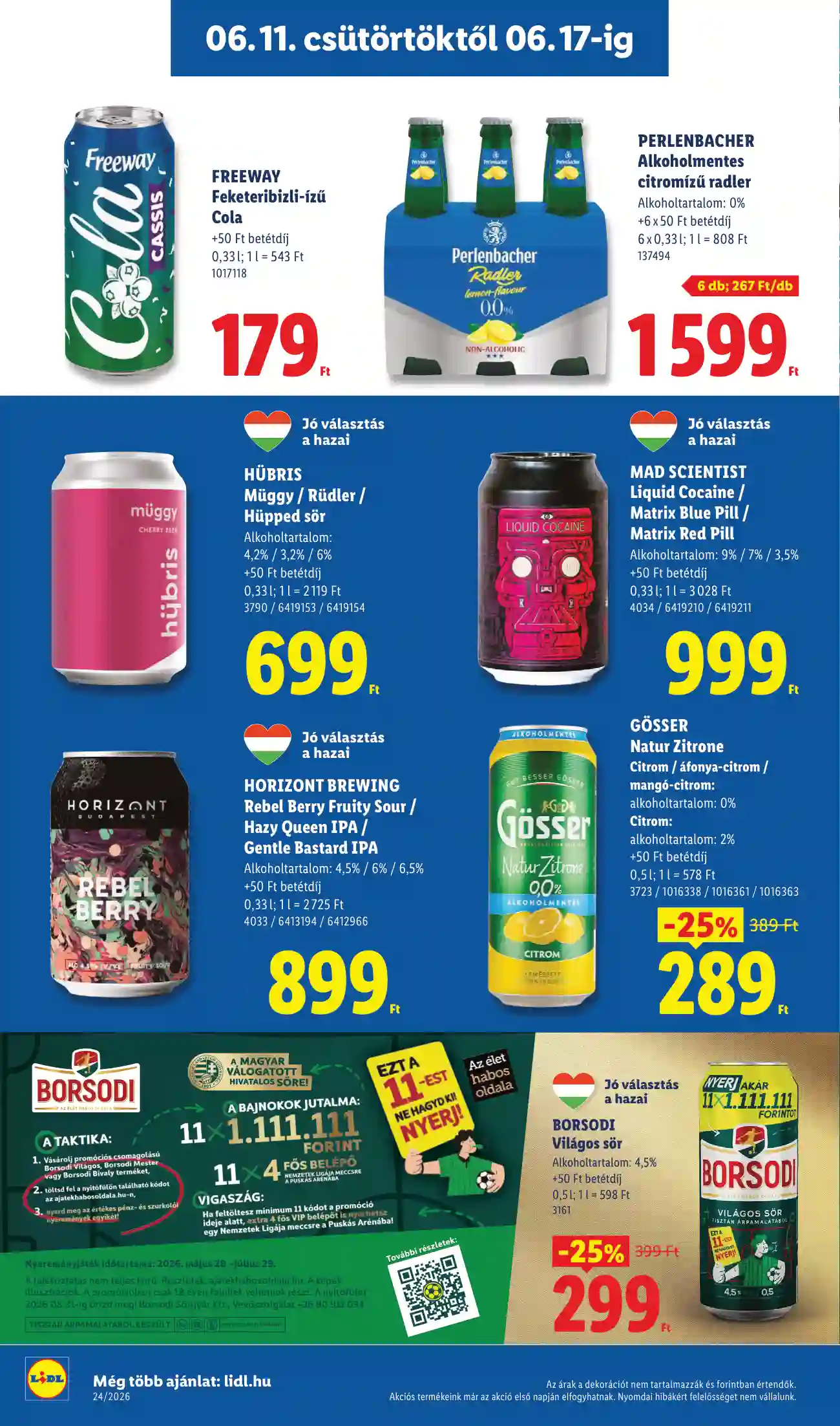Lidl akciós újság 24. hét (Érvényes 06.11-től) (21 oldal)