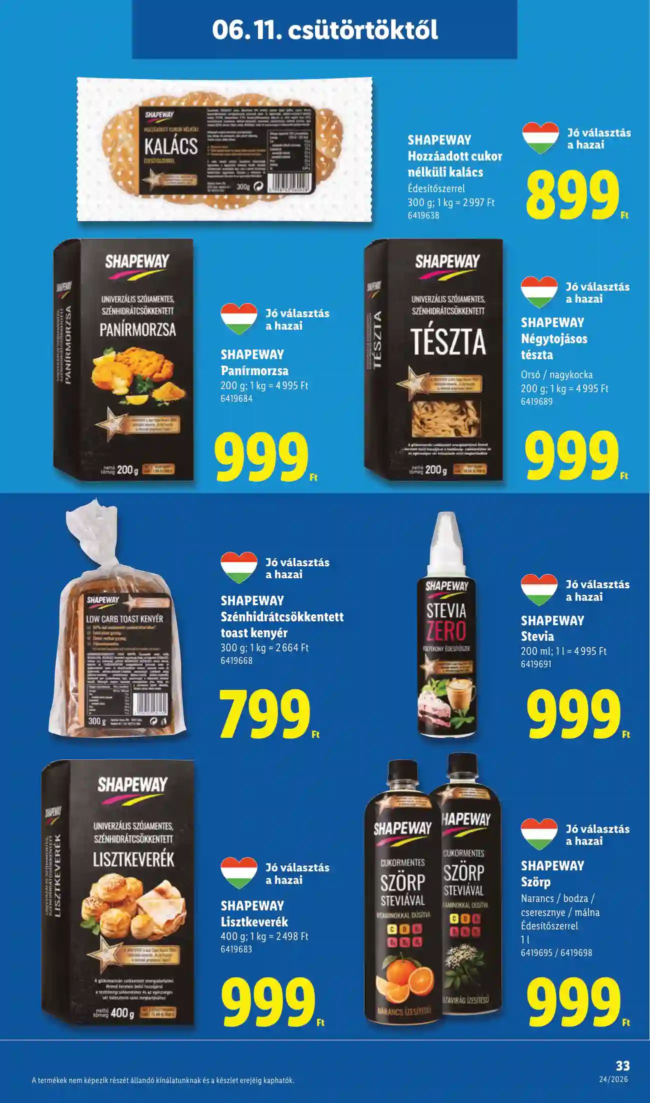 Lidl akciós újság 24. hét (Érvényes 06.11-től) (27 oldal)