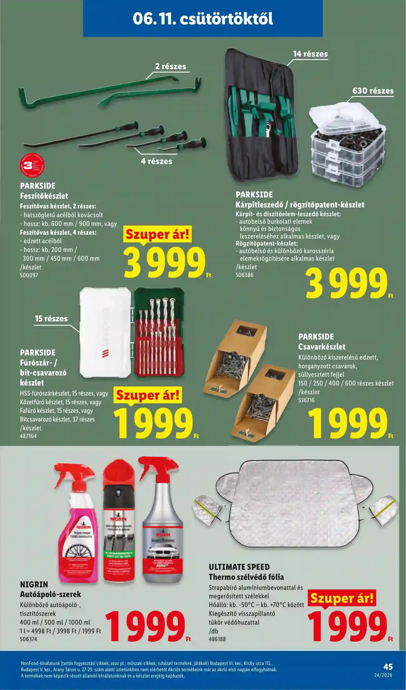 Lidl akciós újság 24. hét (Érvényes 06.11-től) (40 oldal)