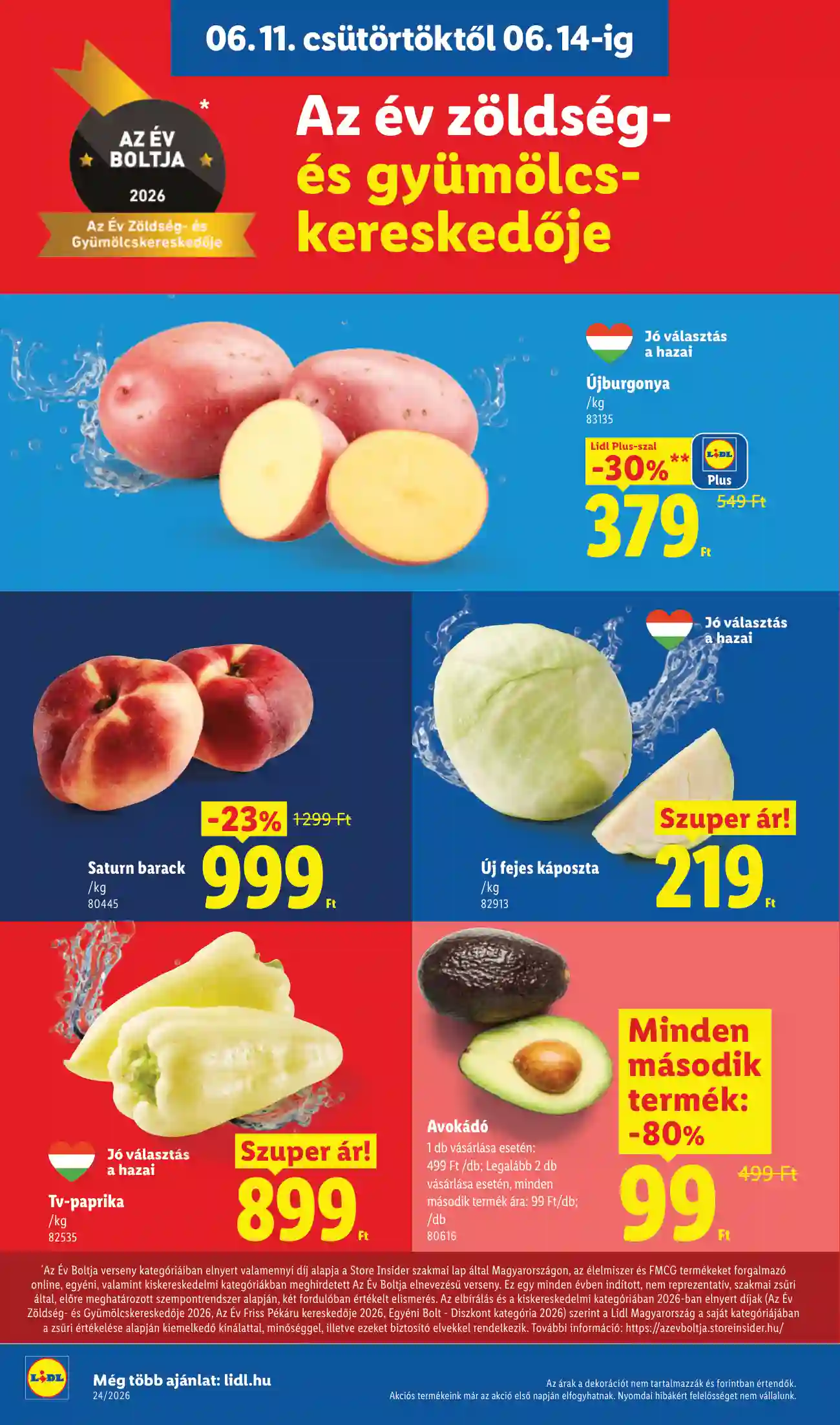 Lidl akciós újság 24. hét (Érvényes 06.11-től) (46 oldal)
