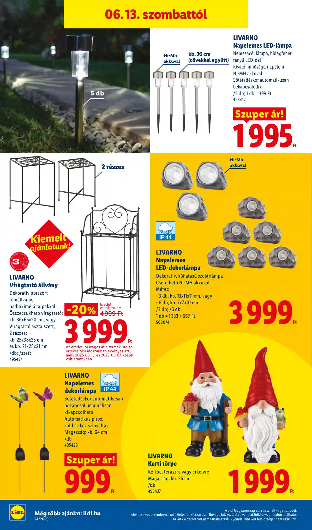 Lidl akciós újság 24. hét (Érvényes 06.11-től) (50 oldal)