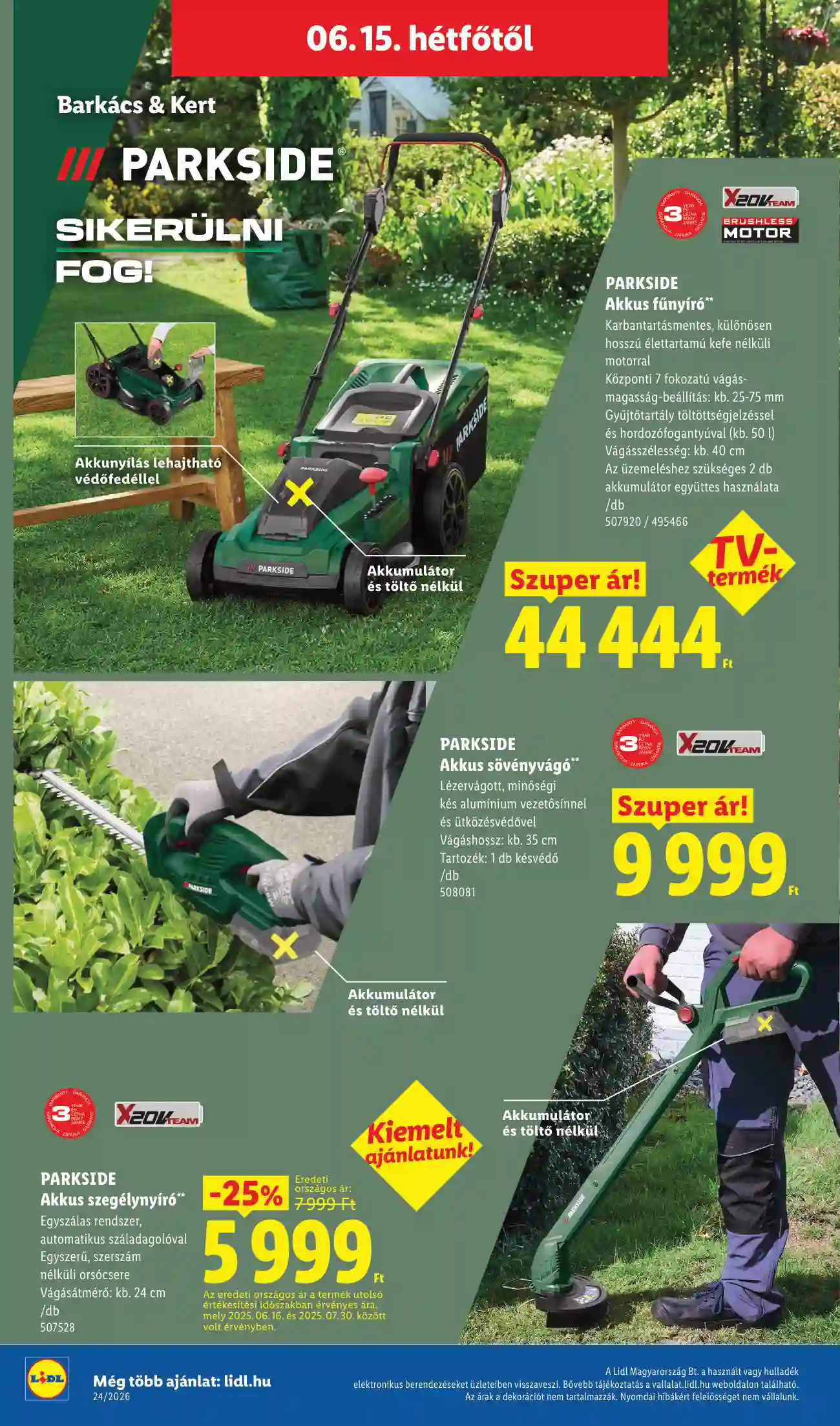 Lidl akciós újság 24. hét (Érvényes 06.11-től) (52 oldal)