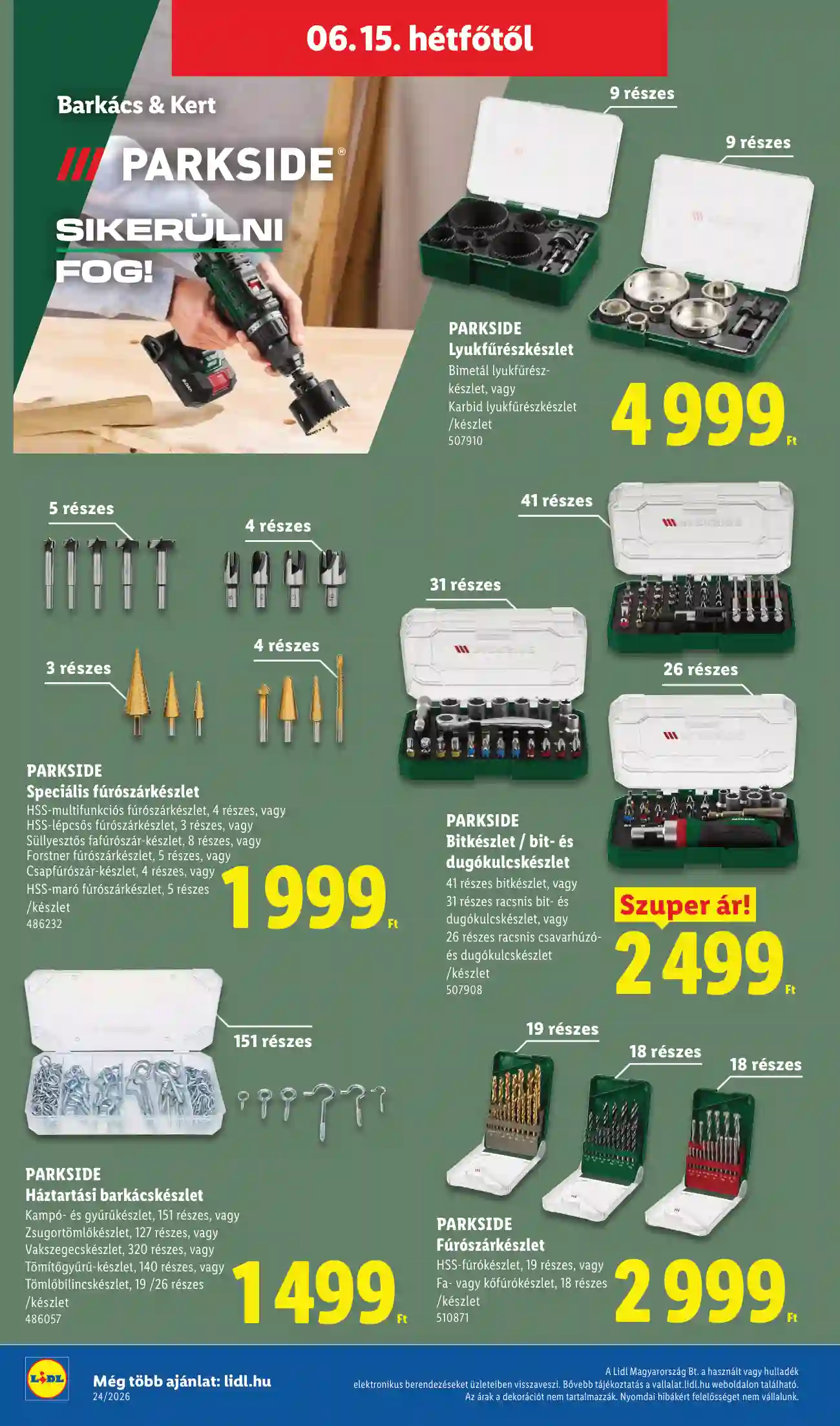Lidl akciós újság 24. hét (Érvényes 06.11-től) (56 oldal)