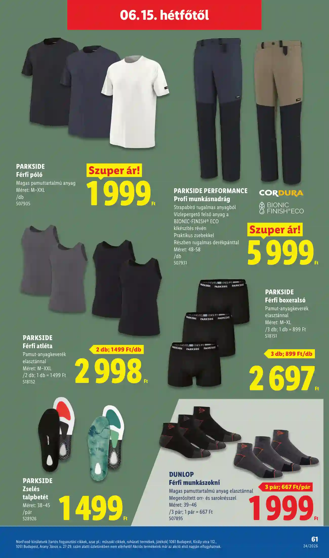 Lidl akciós újság 24. hét (Érvényes 06.11-től) (58 oldal)