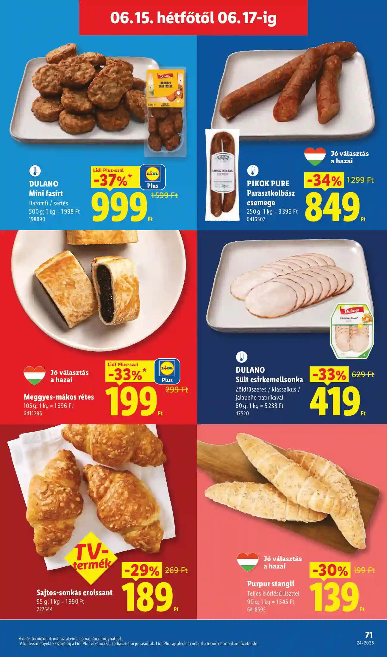 Lidl akciós újság 24. hét (Érvényes 06.11-től) (69 oldal)