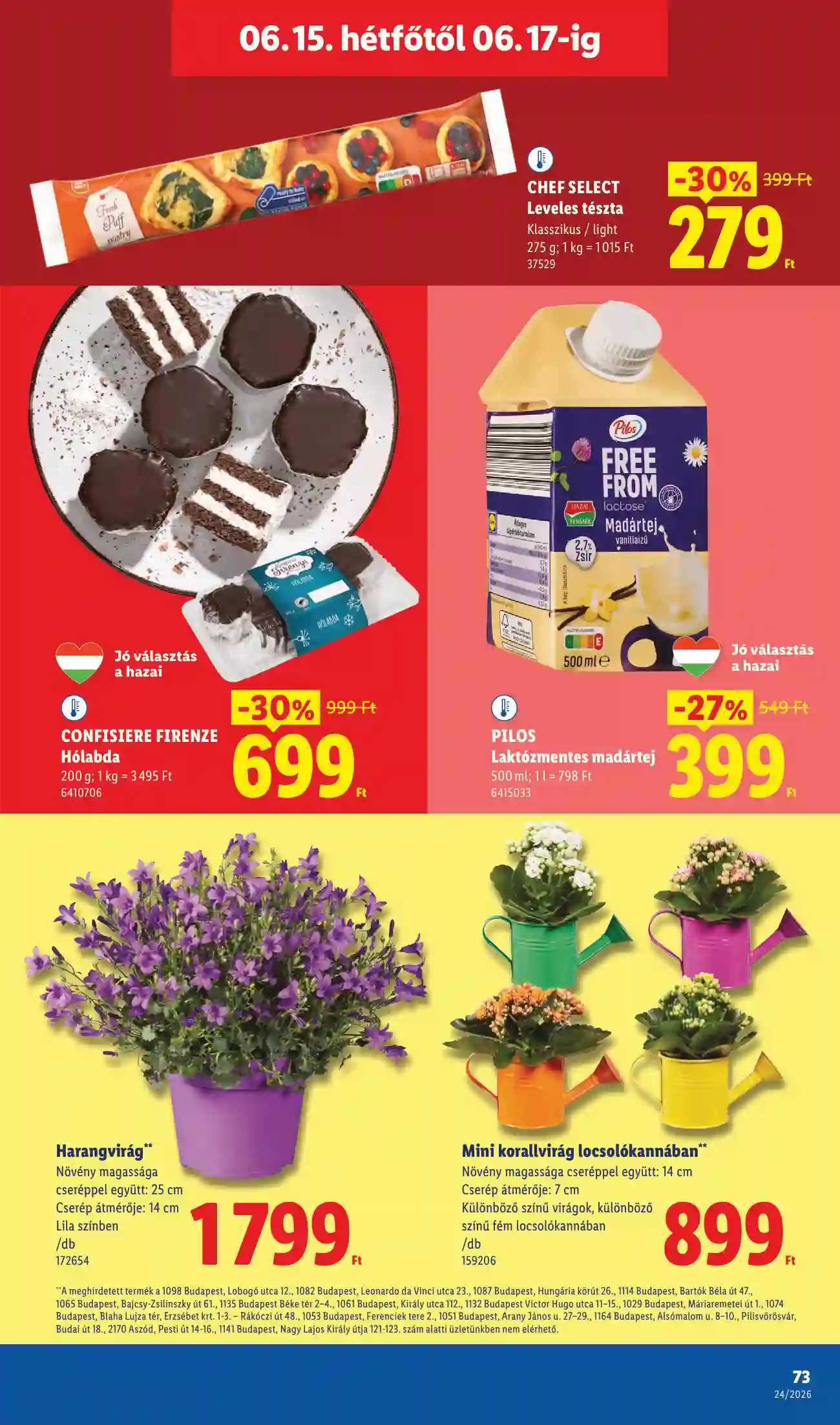 Lidl akciós újság 24. hét (Érvényes 06.11-től) (71 oldal)