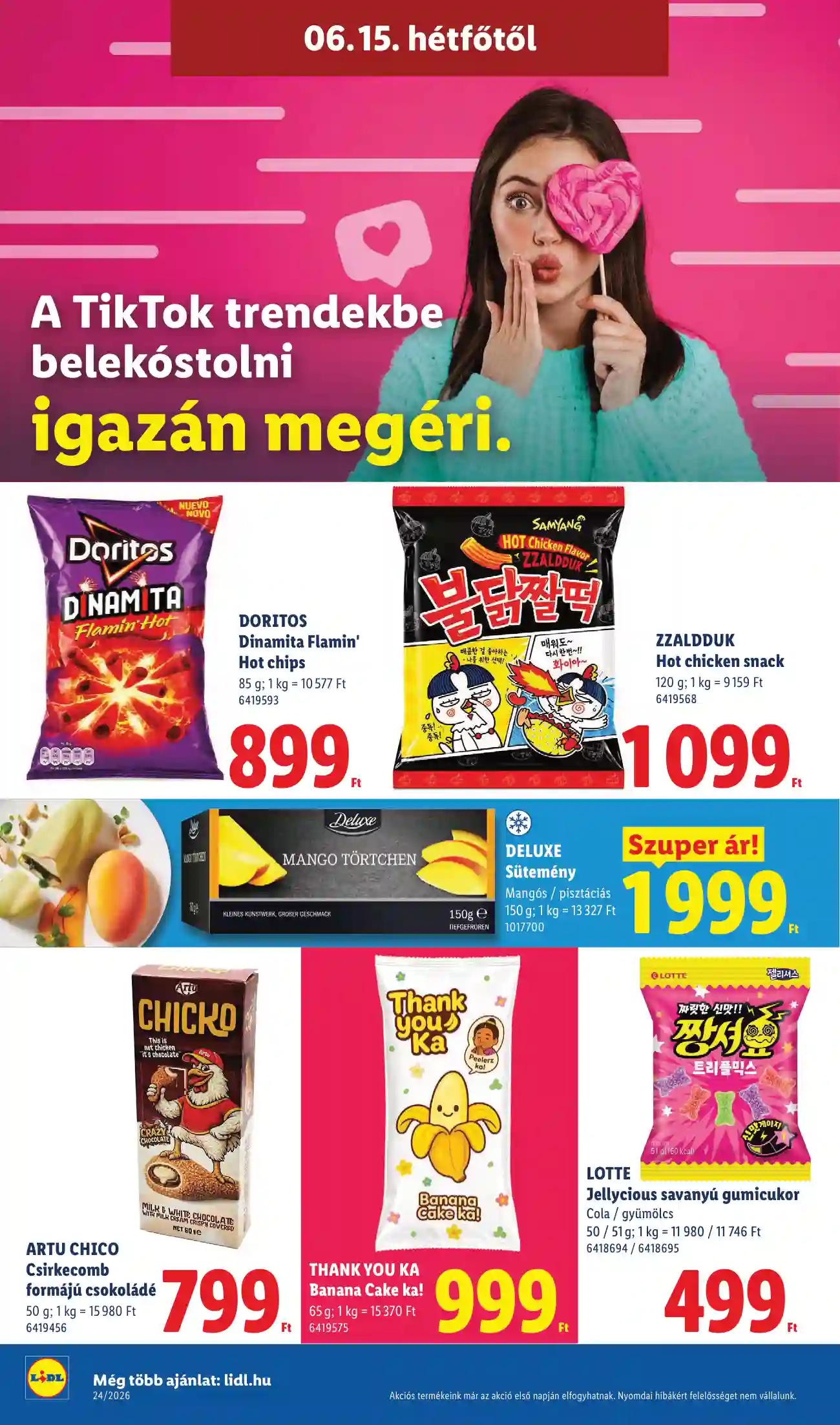 Lidl akciós újság 24. hét (Érvényes 06.11-től) (72 oldal)