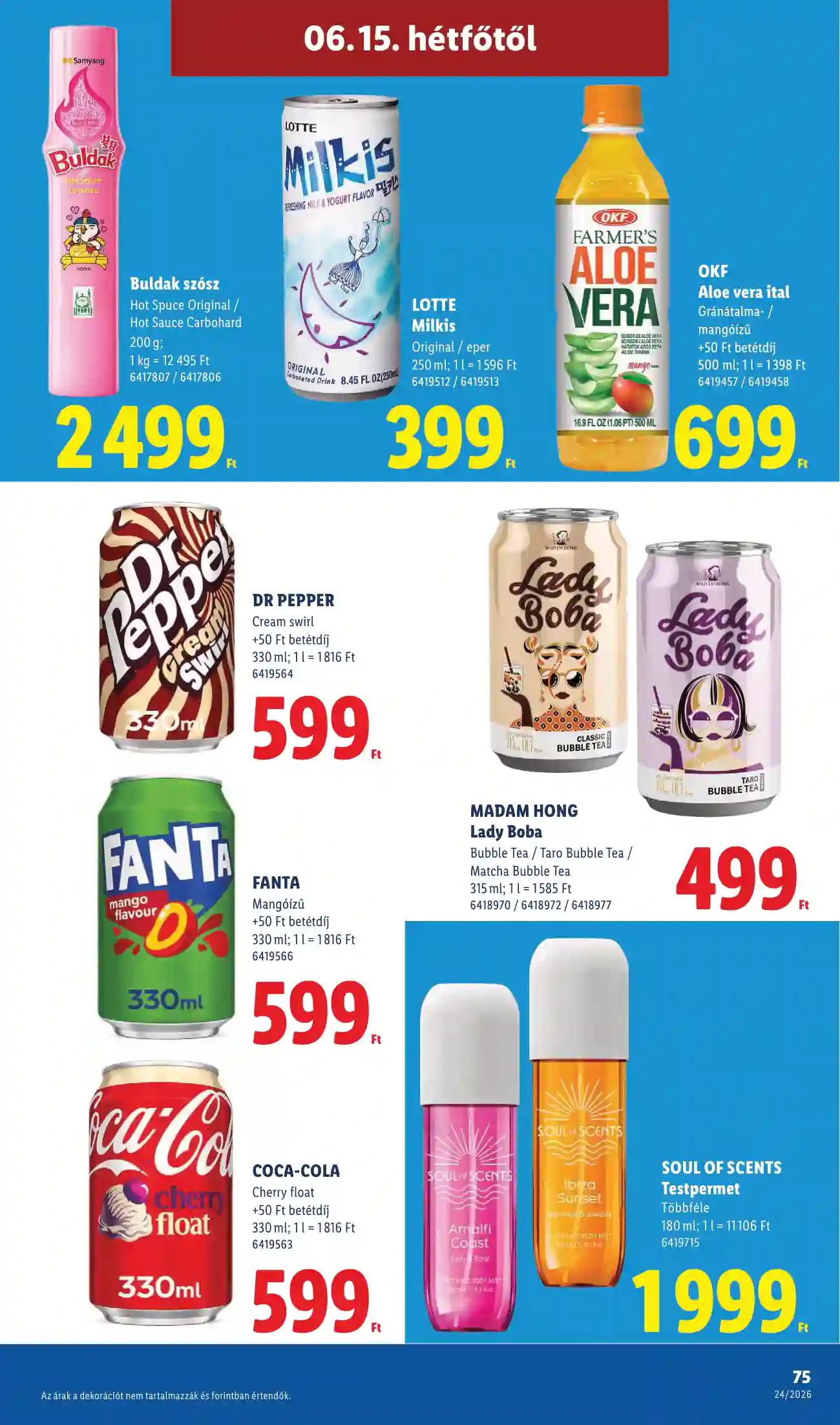 Lidl akciós újság 24. hét (Érvényes 06.11-től) (73 oldal)