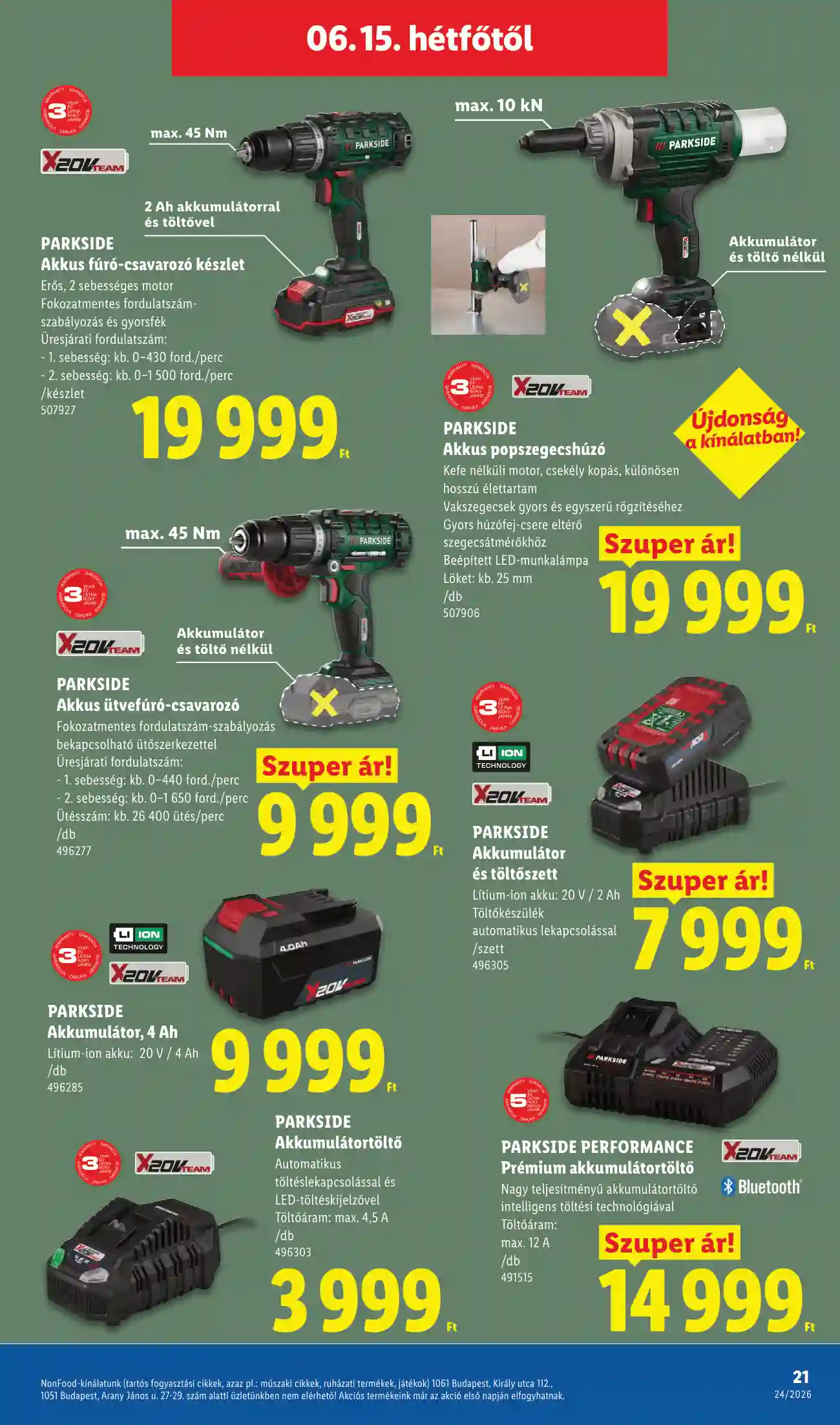 Lidl akciós újság 24. hét (Érvényes 06.11-től) (14 oldal)