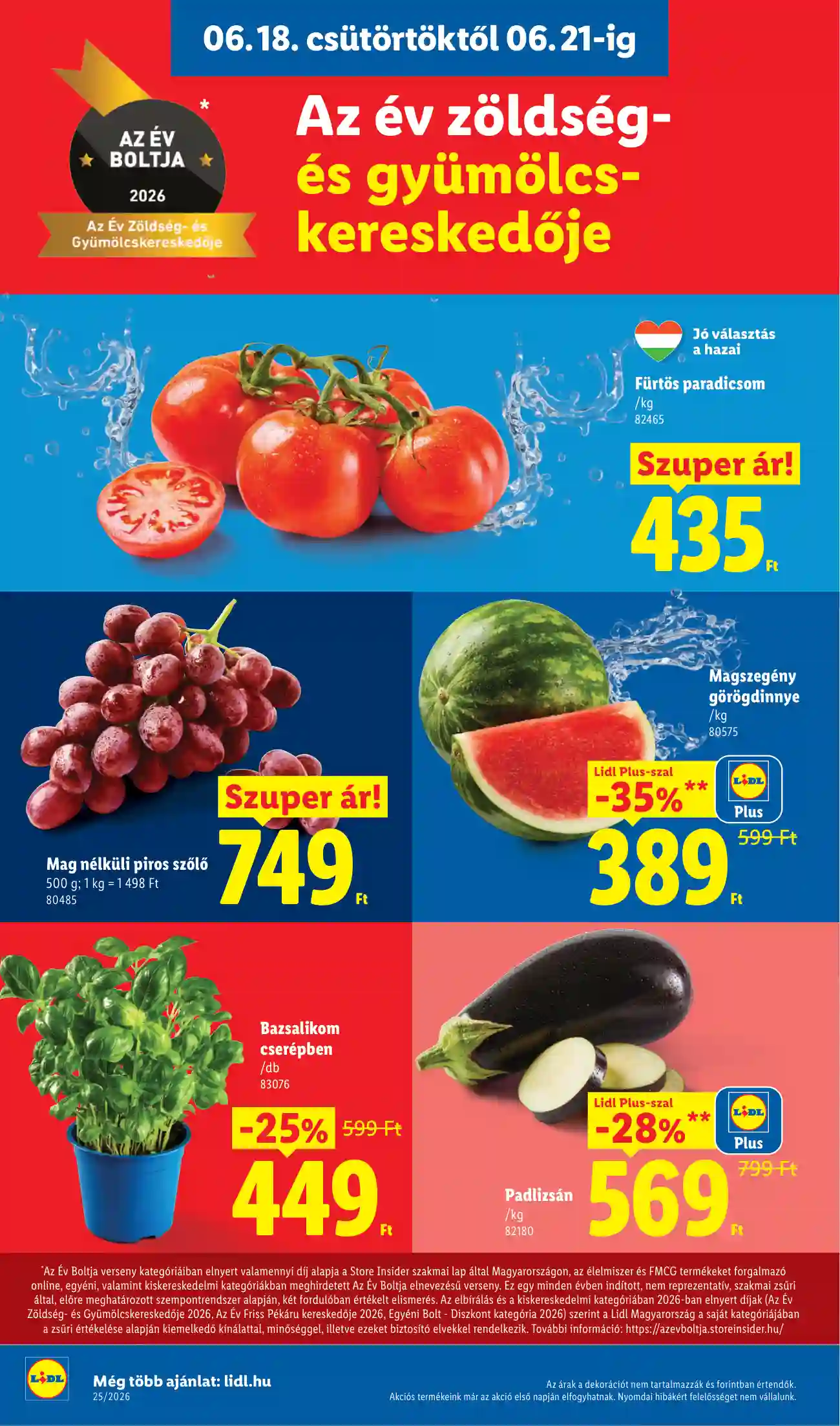 Lidl akciós újság 25. hét (Érvényes 06.18-tól) (2 oldal)