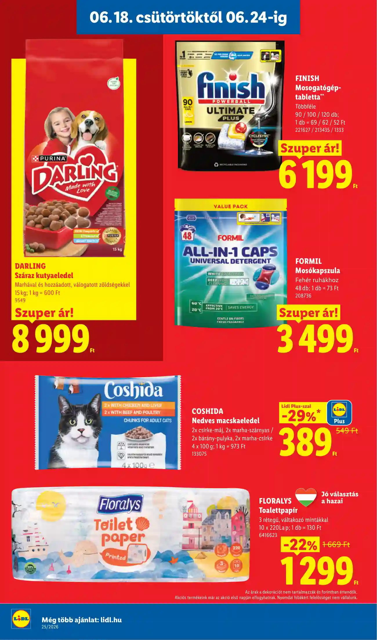 Lidl akciós újság 25. hét (Érvényes 06.18-tól) (4 oldal)