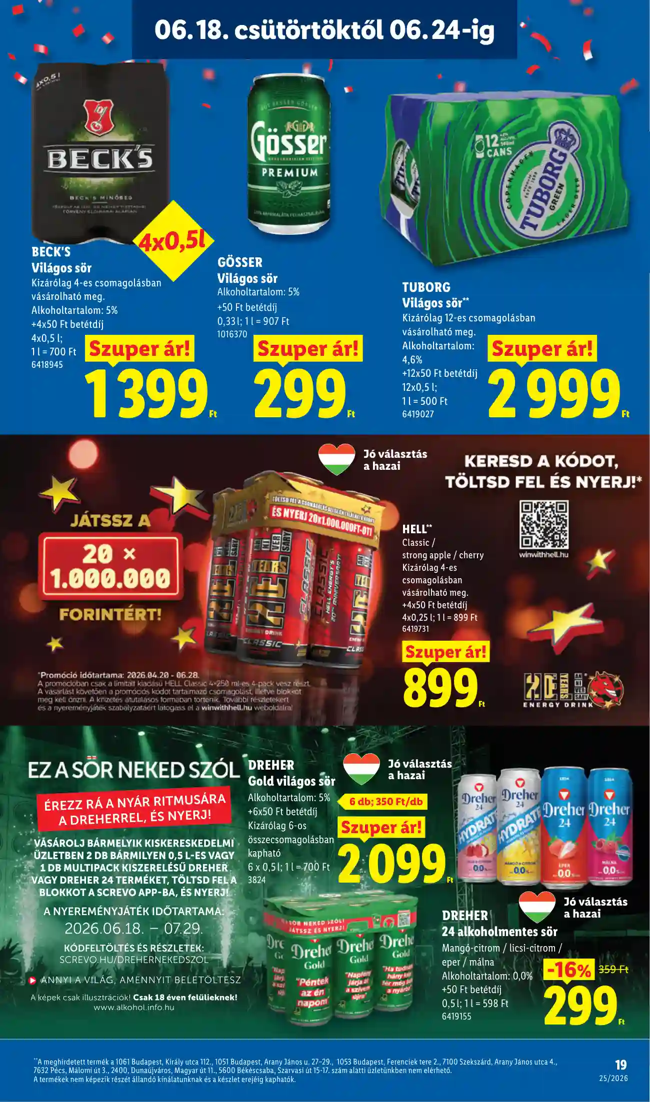 Lidl akciós újság 25. hét (Érvényes 06.18-tól) (11 oldal)
