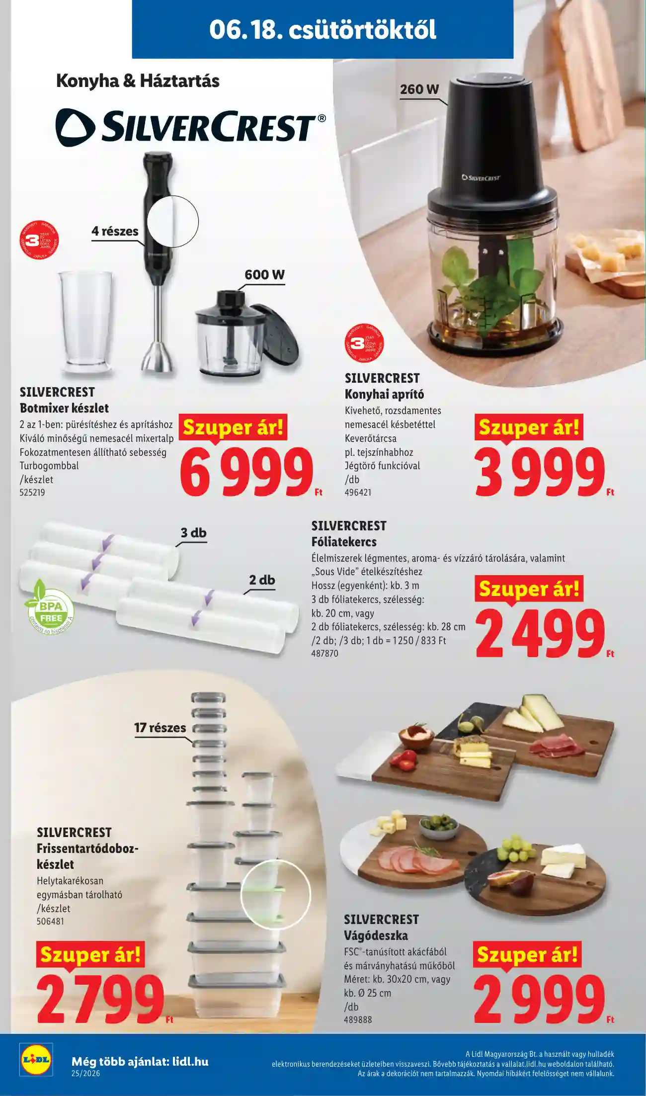Lidl akciós újság 25. hét (Érvényes 06.18-tól) (34 oldal)