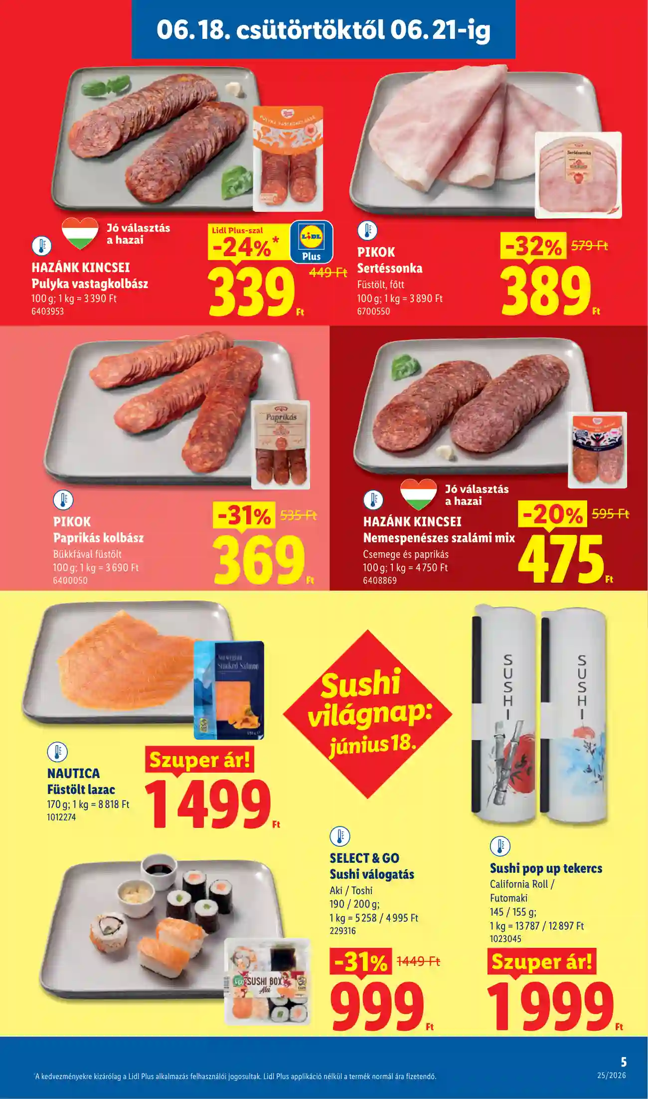 Lidl akciós újság 25. hét (Érvényes 06.18-tól) (35 oldal)