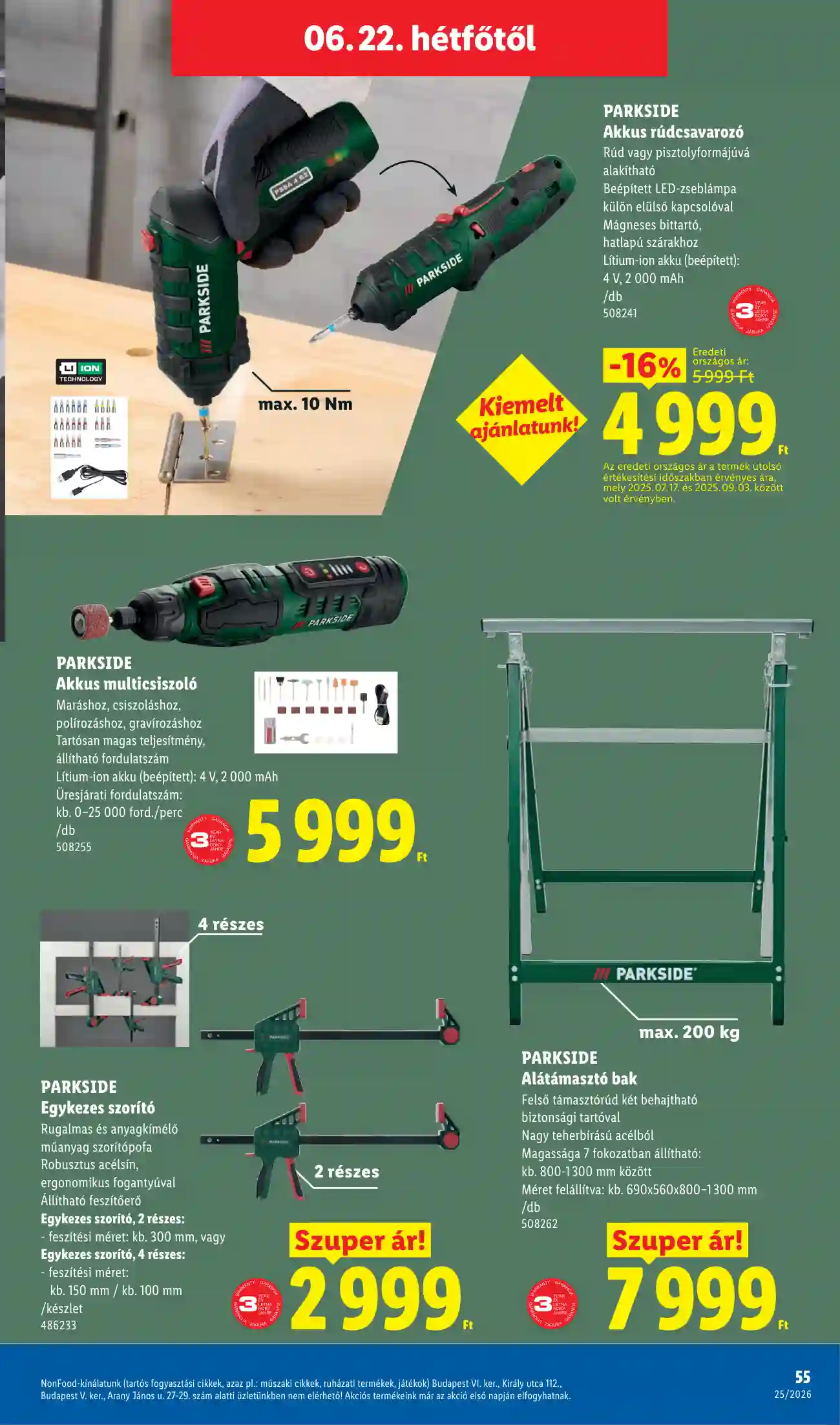 Lidl akciós újság 25. hét (Érvényes 06.18-tól) (51 oldal)