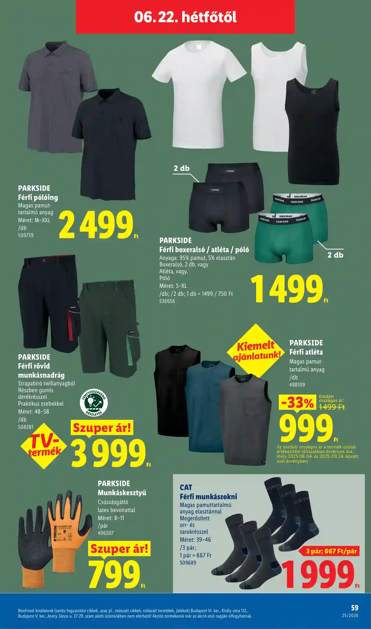 Lidl akciós újság 25. hét (Érvényes 06.18-tól) (55 oldal)
