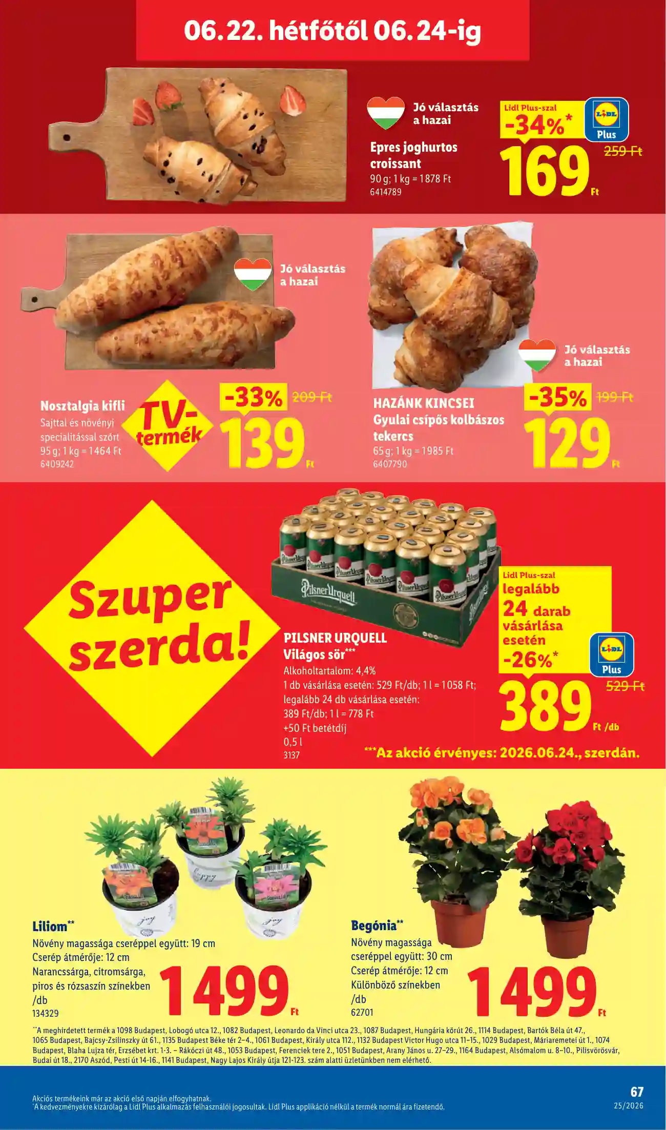 Lidl akciós újság 25. hét (Érvényes 06.18-tól) (64 oldal)