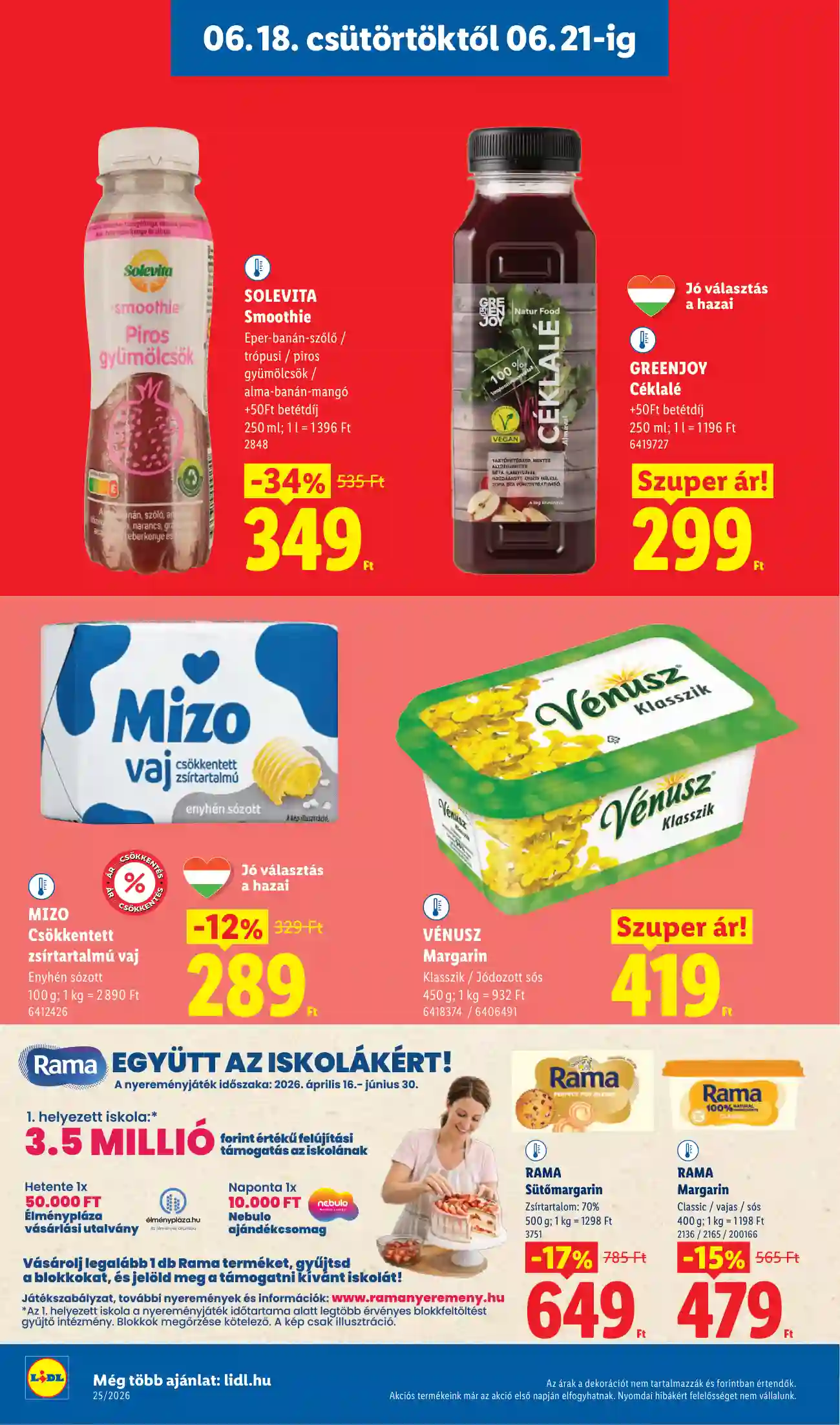 Lidl akciós újság 25. hét (Érvényes 06.18-tól) (68 oldal)
