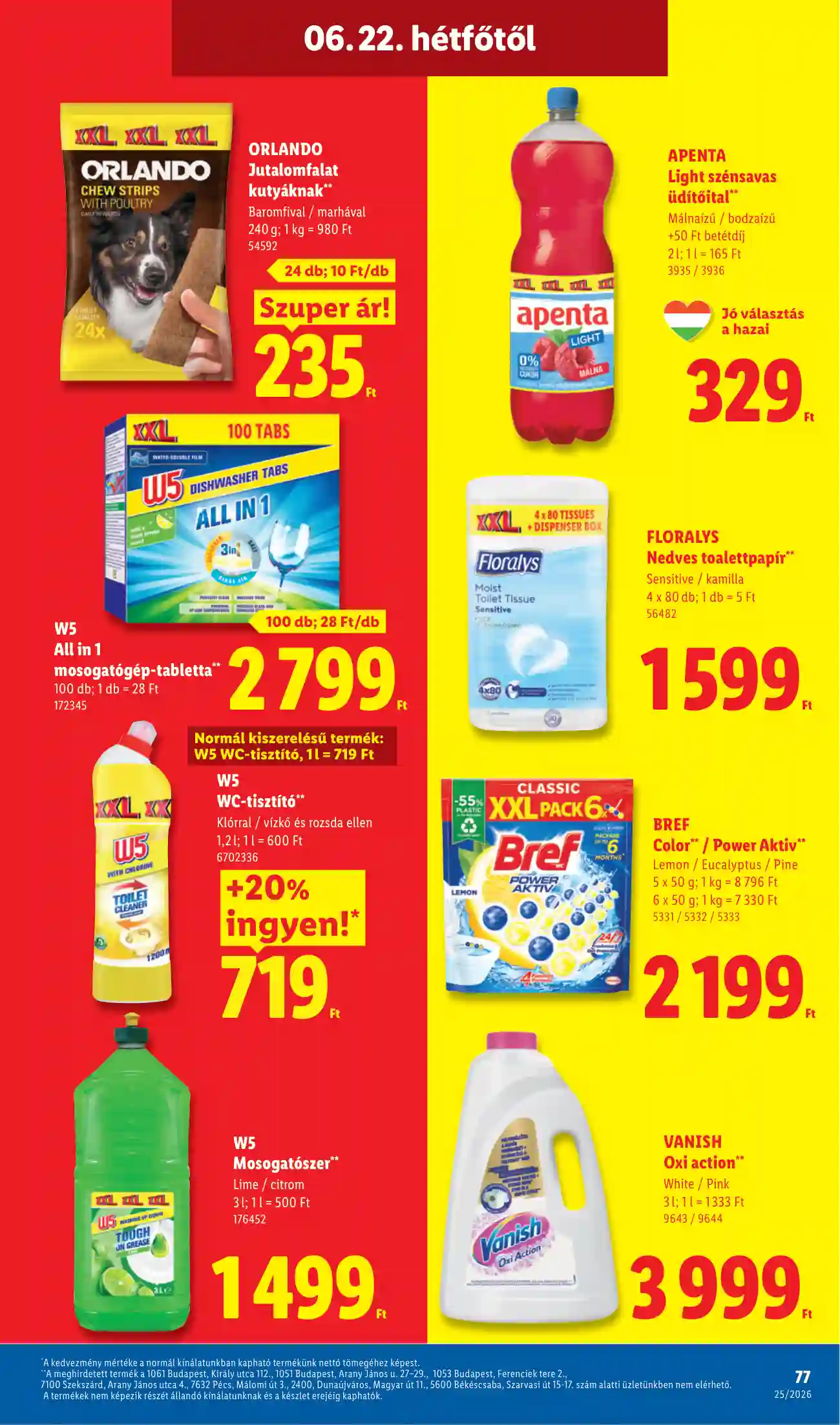 Lidl akciós újság 25. hét (Érvényes 06.18-tól) (75 oldal)