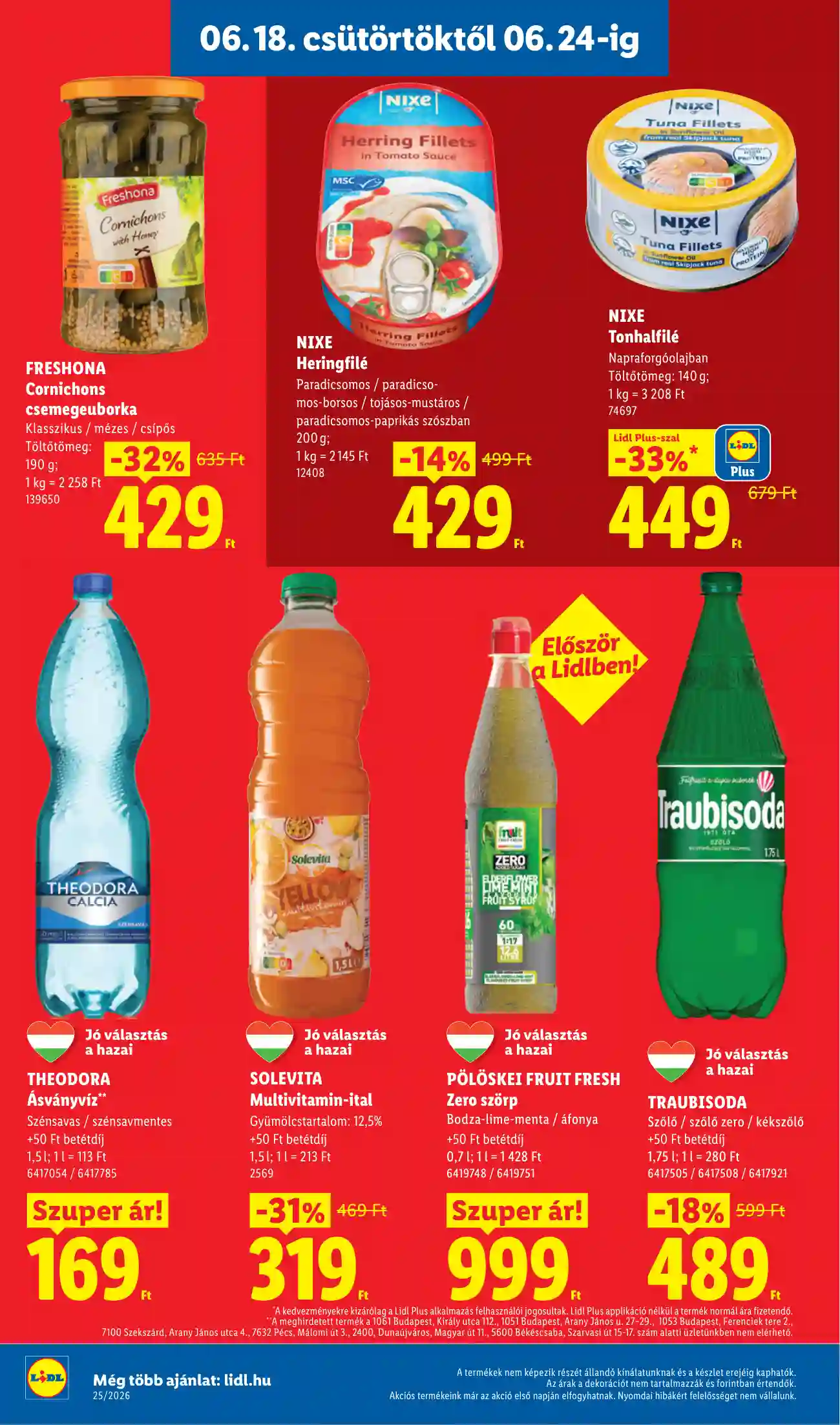 Lidl akciós újság 25. hét (Érvényes 06.18-tól) (78 oldal)