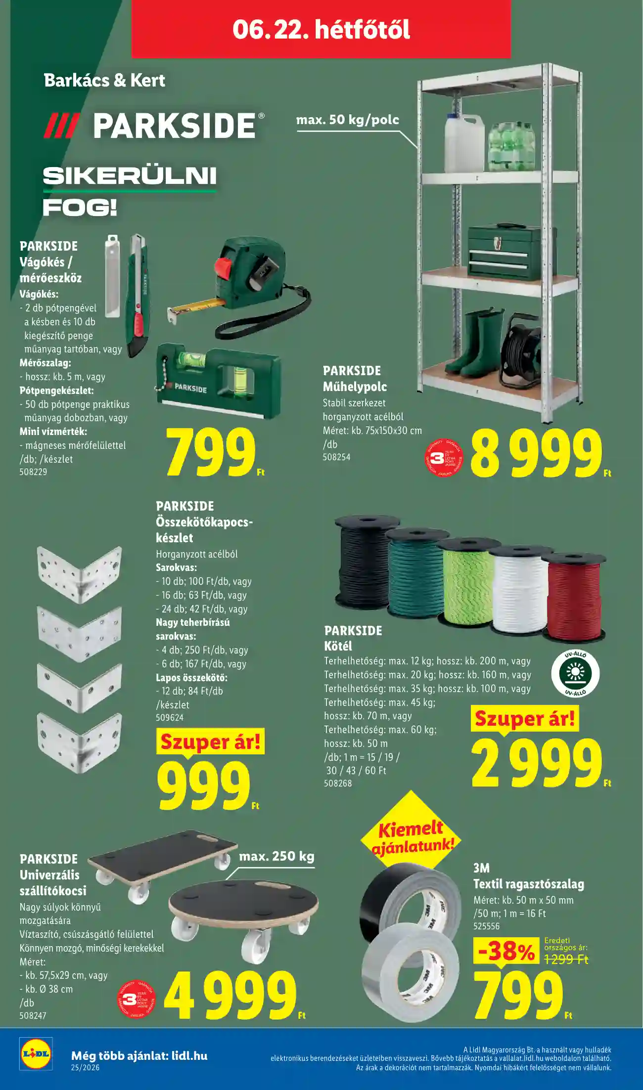 Lidl akciós újság 25. hét (Érvényes 06.18-tól) (17 oldal)