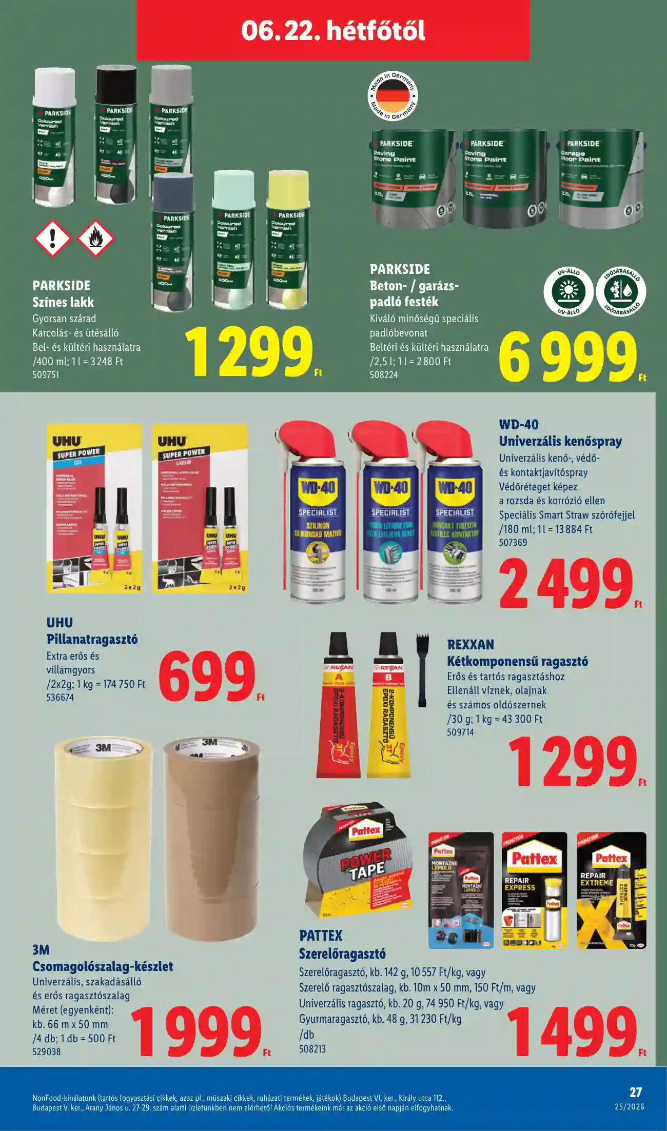 Lidl akciós újság 25. hét (Érvényes 06.18-tól) (20 oldal)