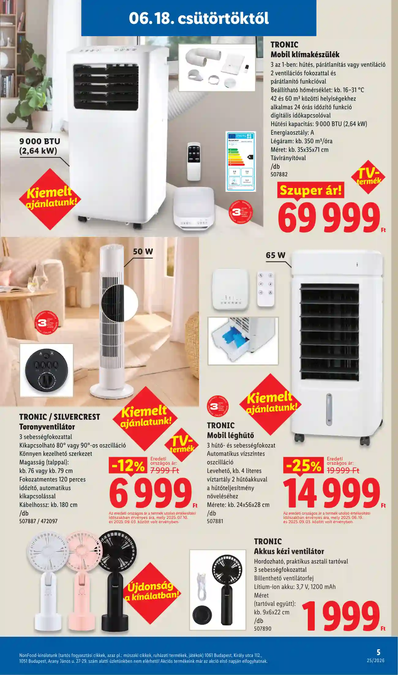Lidl akciós újság 25. hét (Érvényes 06.18-tól) (27 oldal)