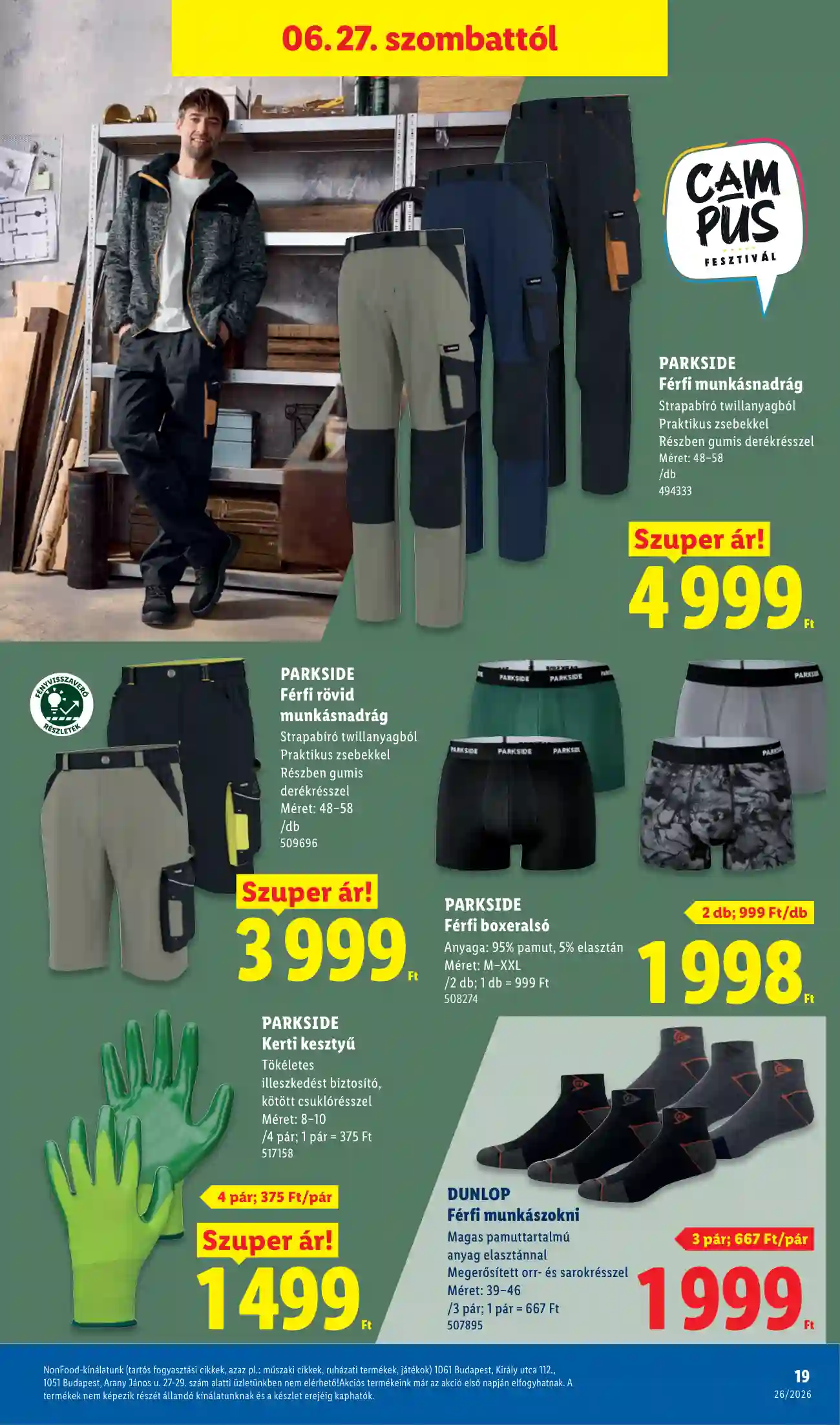 Lidl akciós újság 26. hét (Érvényes 06.25-től) (11 oldal)