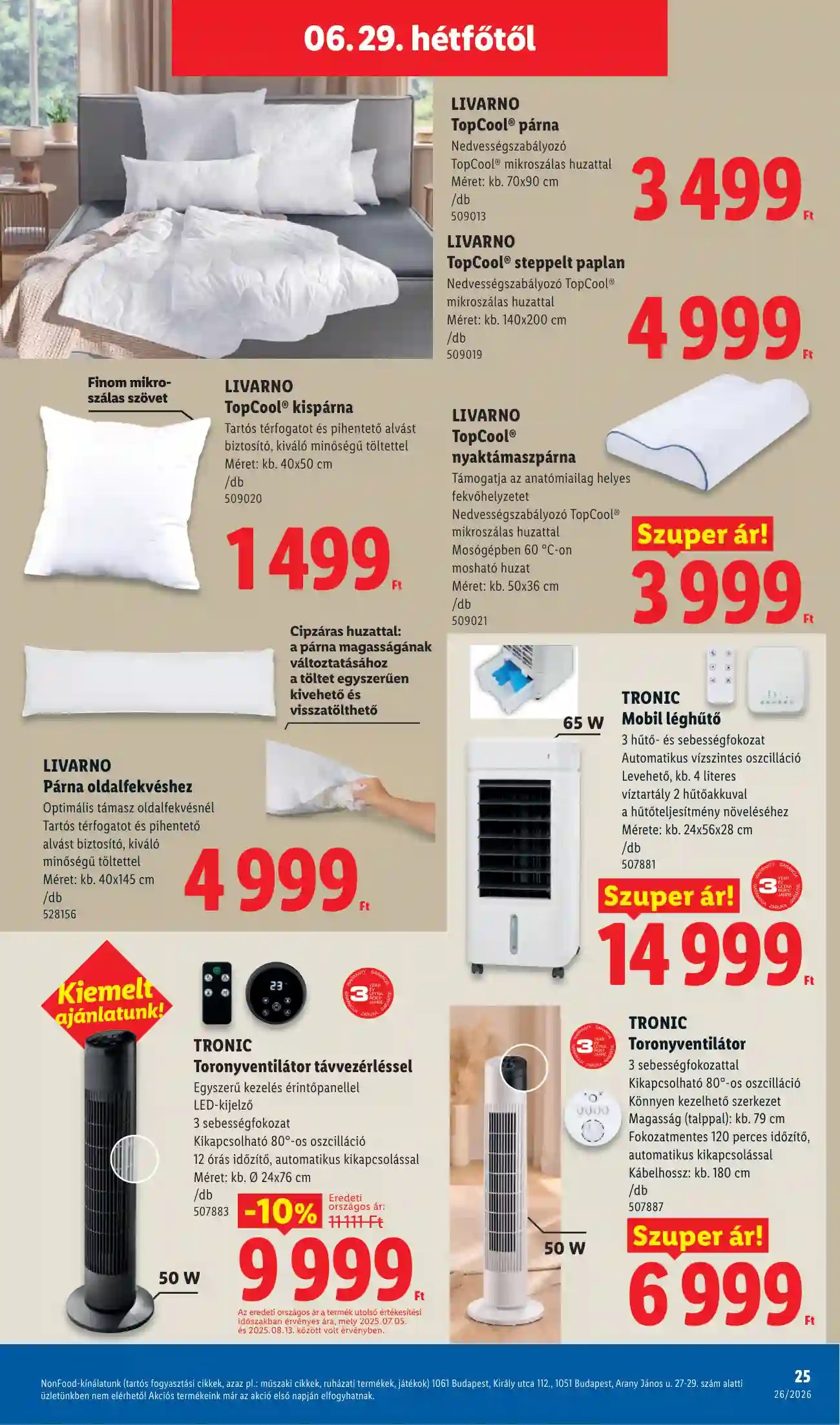 Lidl akciós újság 26. hét (Érvényes 06.25-től) (18 oldal)