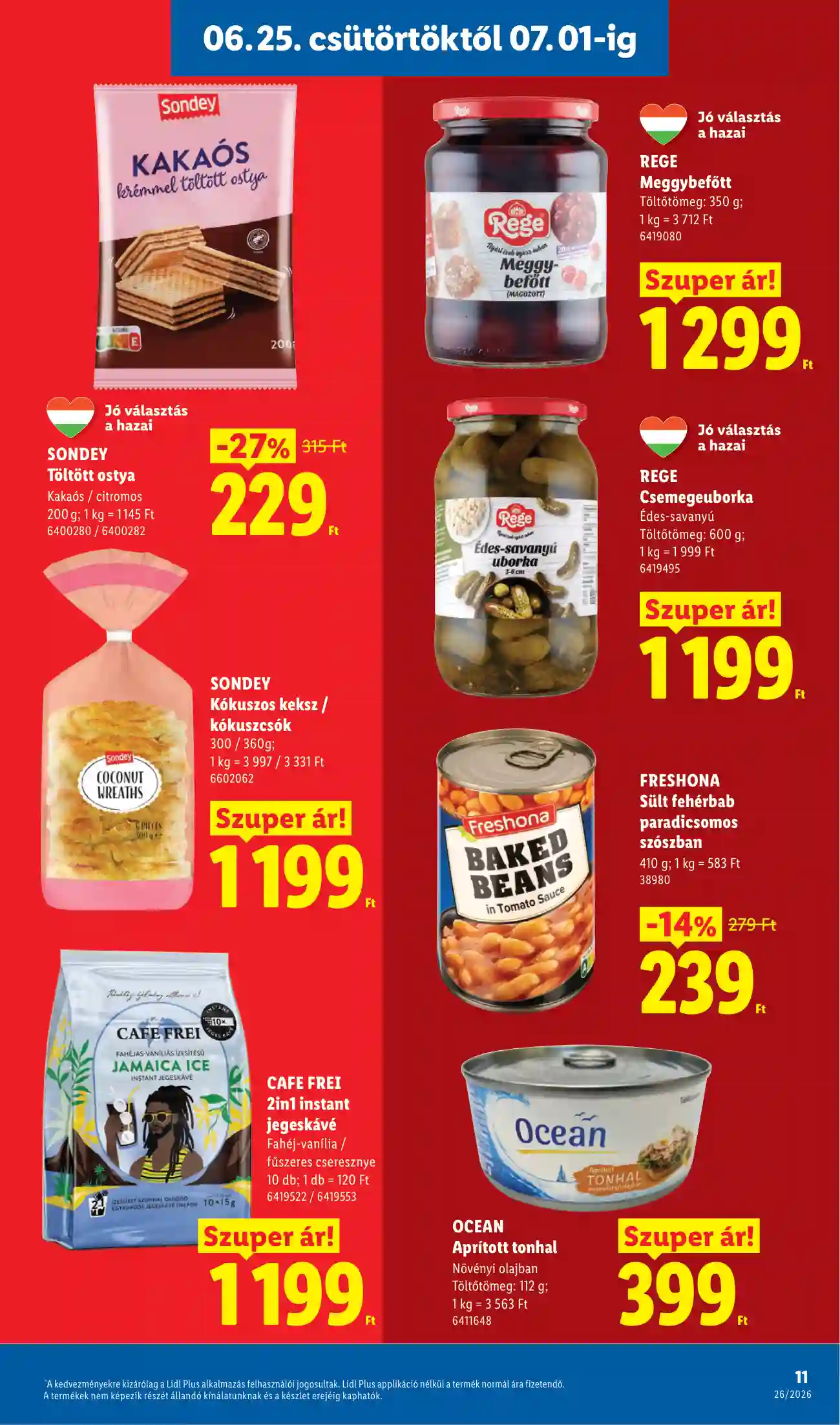 Lidl akciós újság 26. hét (Érvényes 06.25-től) (3 oldal)