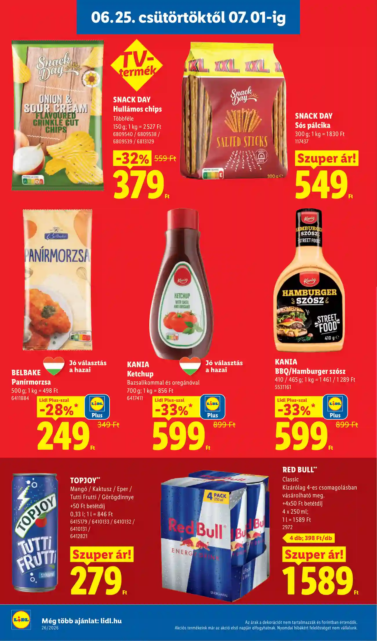 Lidl akciós újság 26. hét (Érvényes 06.25-től) (4 oldal)