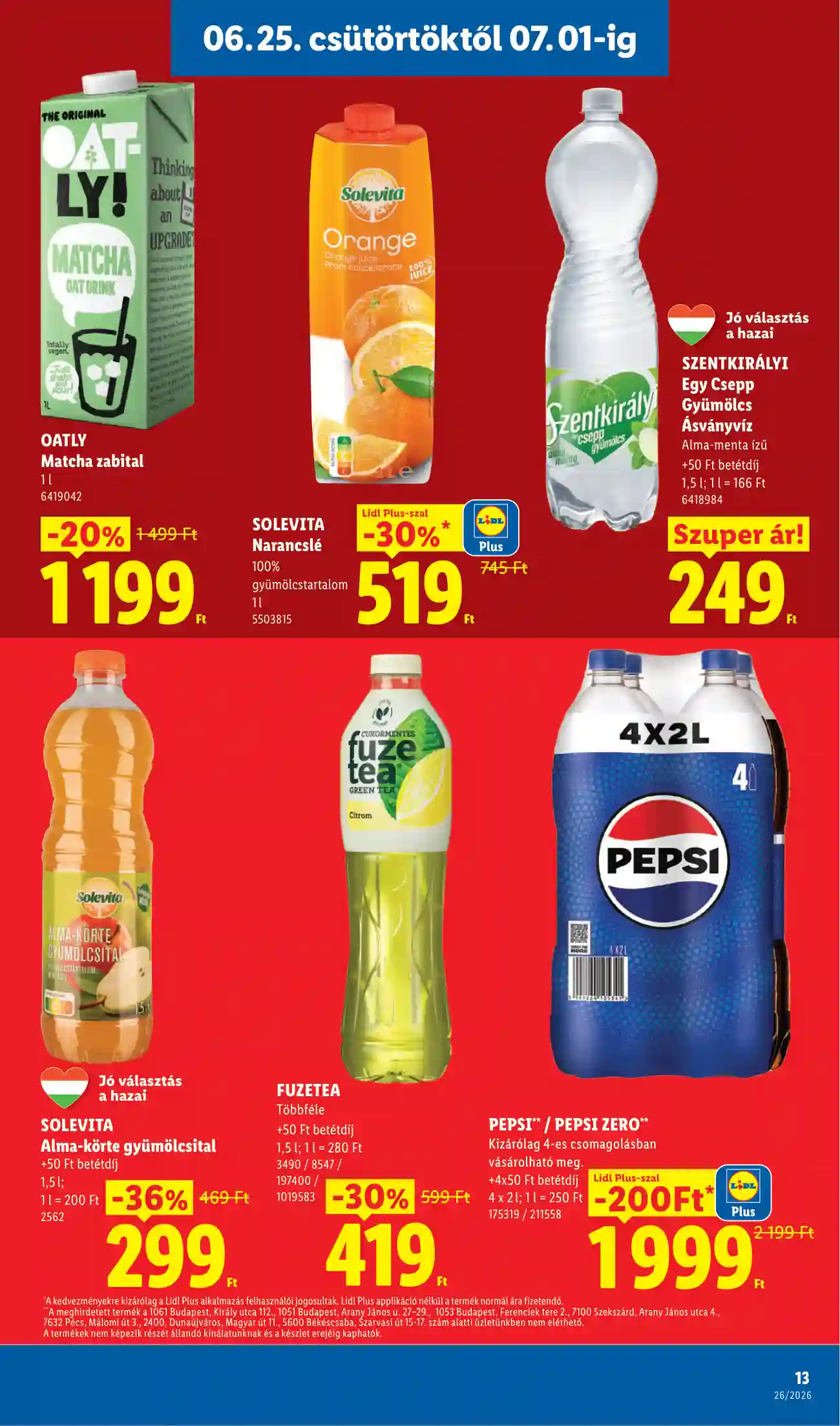 Lidl akciós újság 26. hét (Érvényes 06.25-től) (5 oldal)