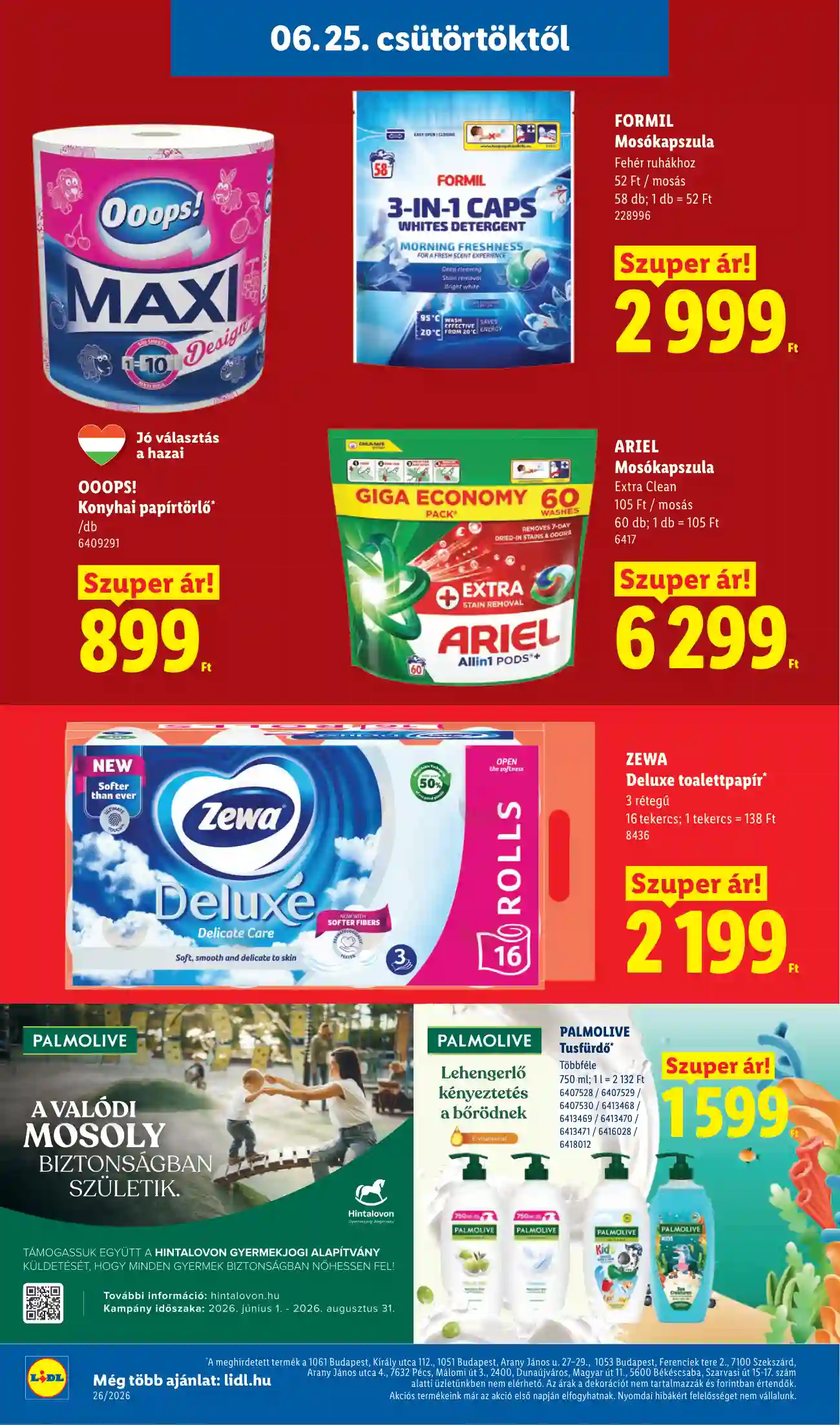 Lidl akciós újság 26. hét (Érvényes 06.25-től) (8 oldal)