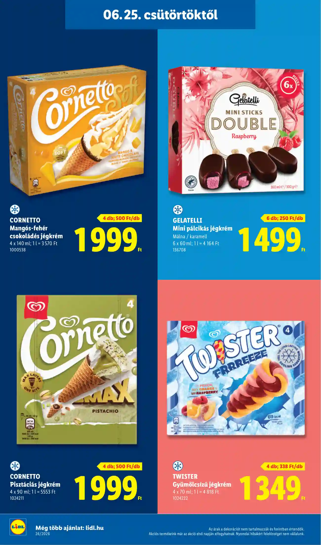 Lidl akciós újság 26. hét (Érvényes 06.25-től) (15 oldal)