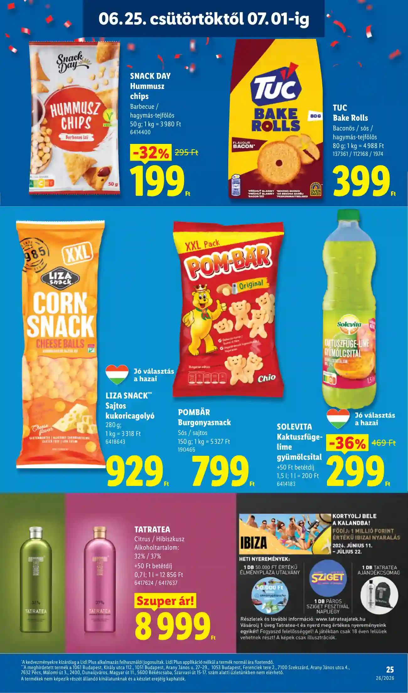Lidl akciós újság 26. hét (Érvényes 06.25-től) (18 oldal)