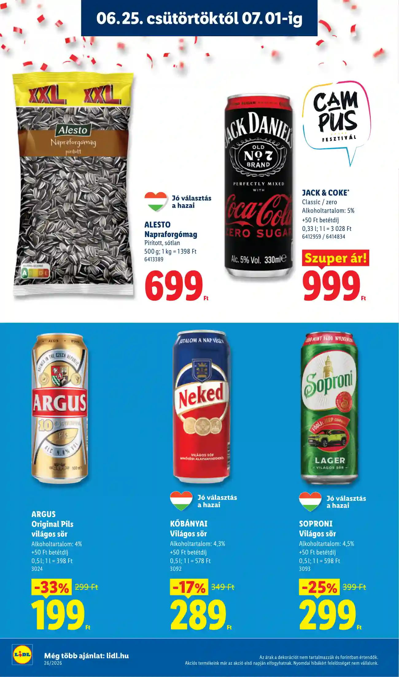 Lidl akciós újság 26. hét (Érvényes 06.25-től) (19 oldal)