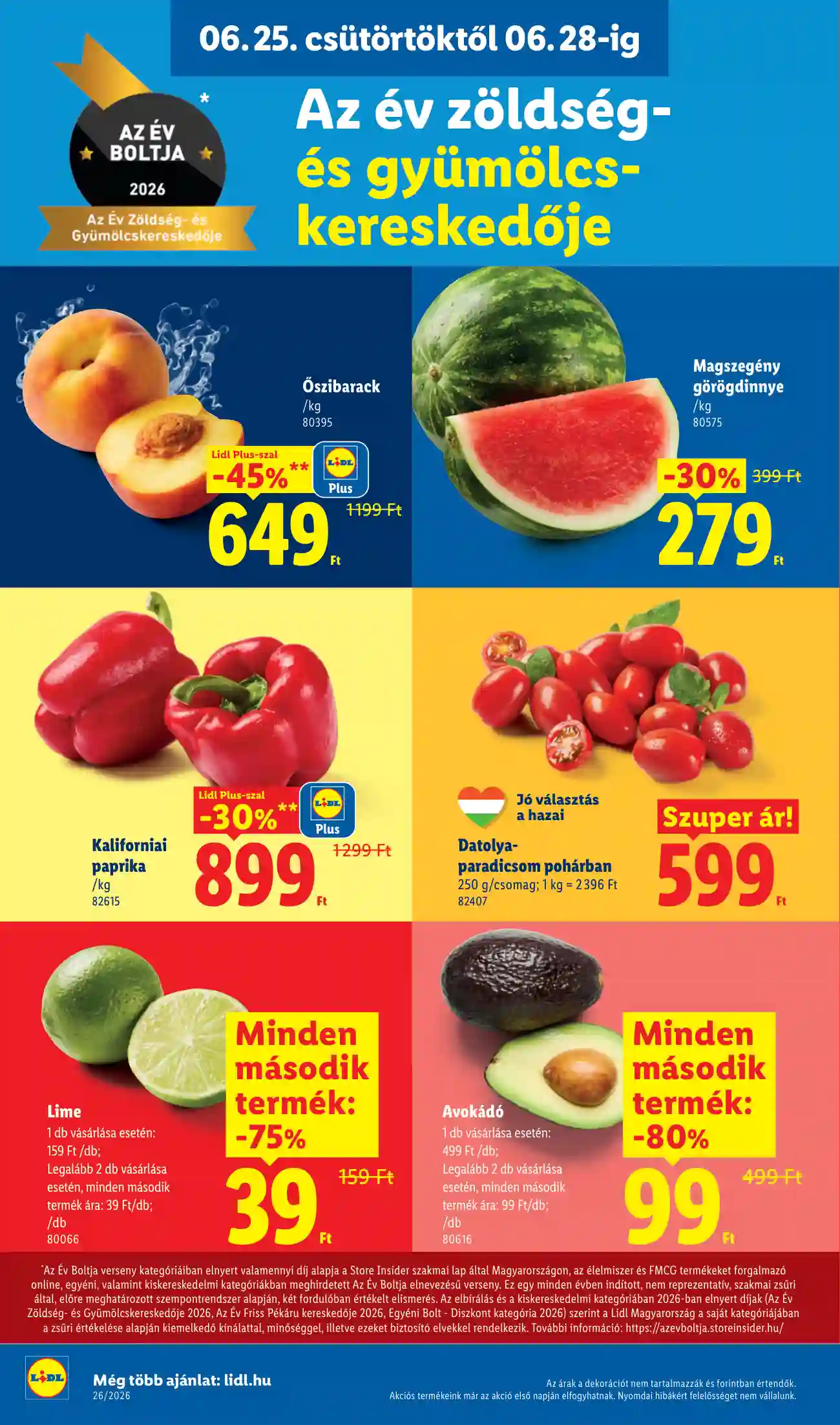 Lidl akciós újság 26. hét (Érvényes 06.25-től) (24 oldal)