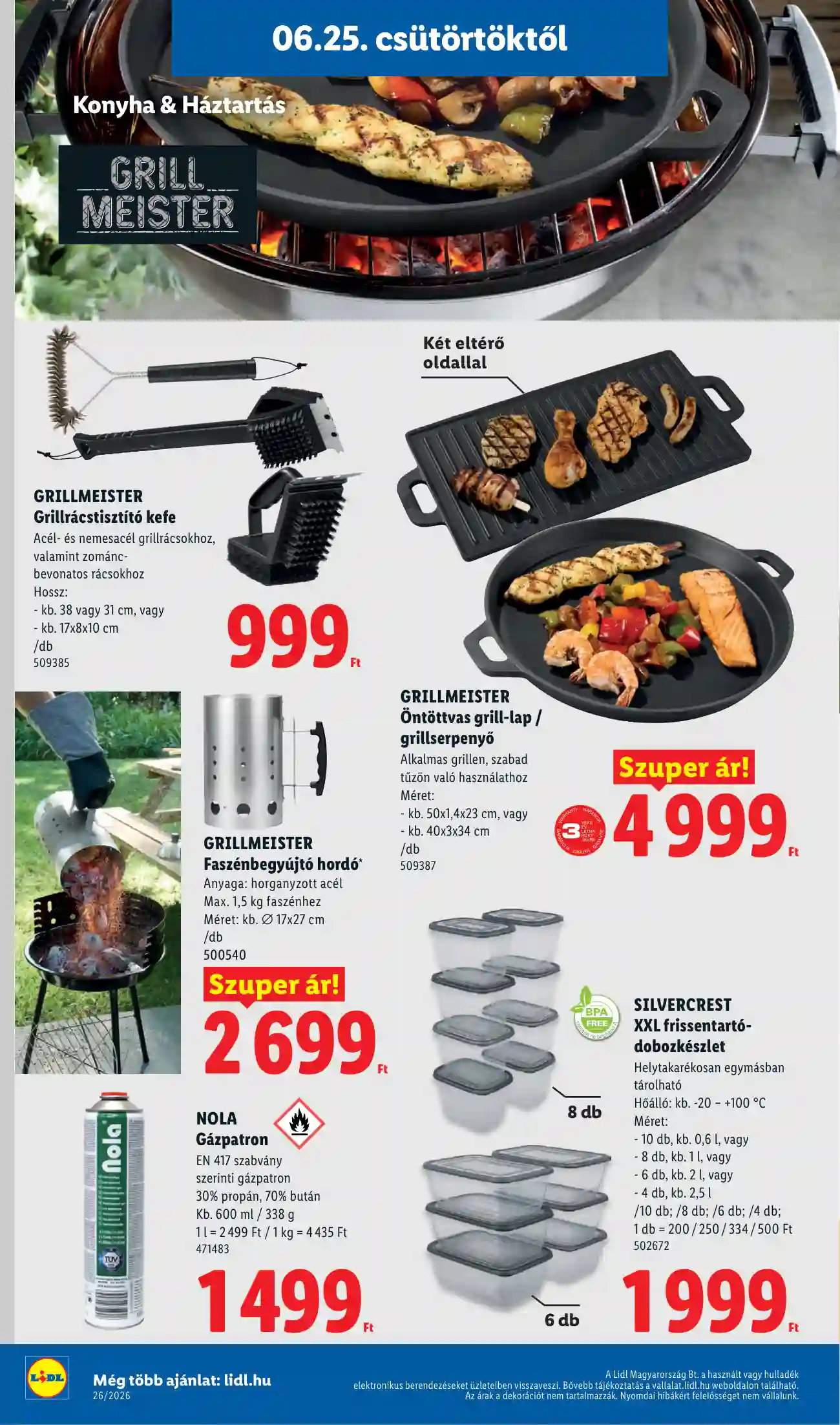 Lidl akciós újság 26. hét (Érvényes 06.25-től) (34 oldal)