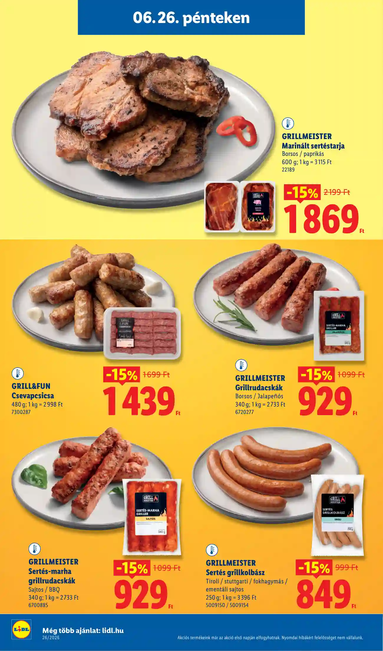 Lidl akciós újság 26. hét (Érvényes 06.25-től) (39 oldal)