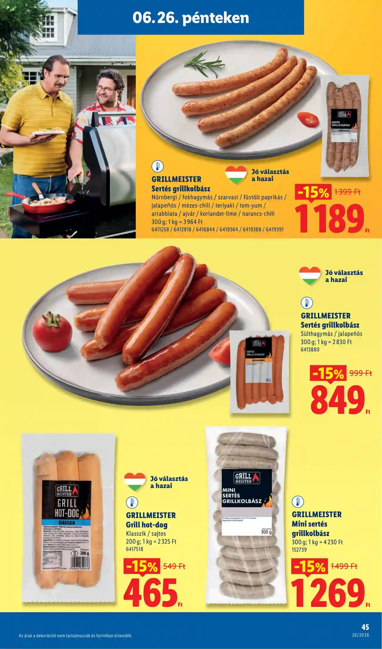 Lidl akciós újság 26. hét (Érvényes 06.25-től) (40 oldal)
