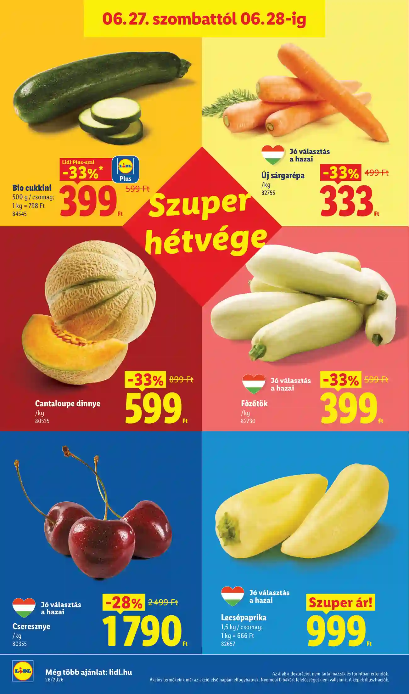 Lidl akciós újság 26. hét (Érvényes 06.25-től) (41 oldal)