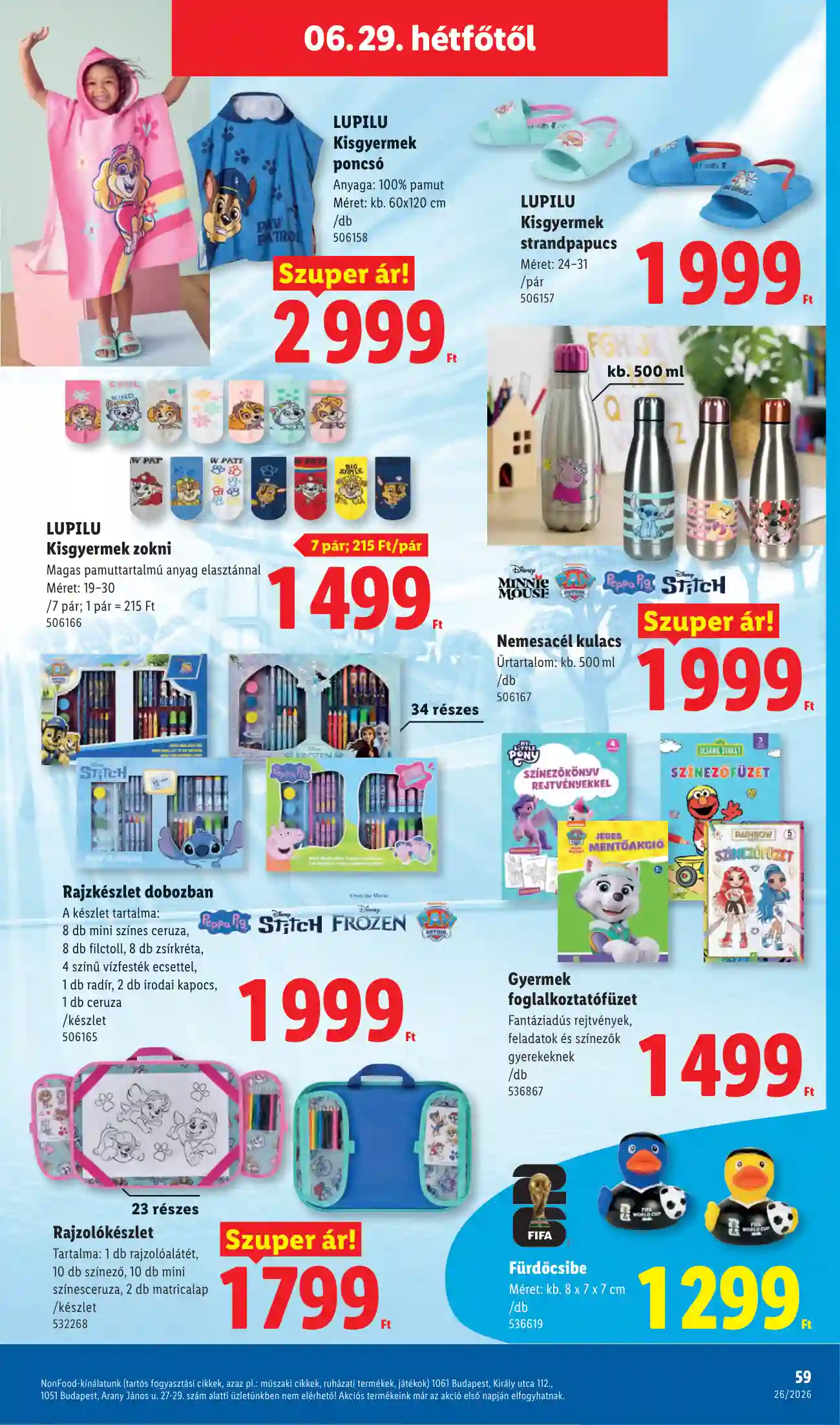 Lidl akciós újság 26. hét (Érvényes 06.25-től) (55 oldal)