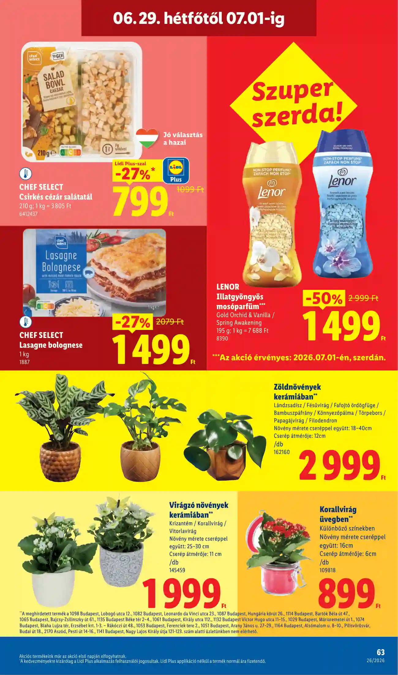 Lidl akciós újság 26. hét (Érvényes 06.25-től) (60 oldal)